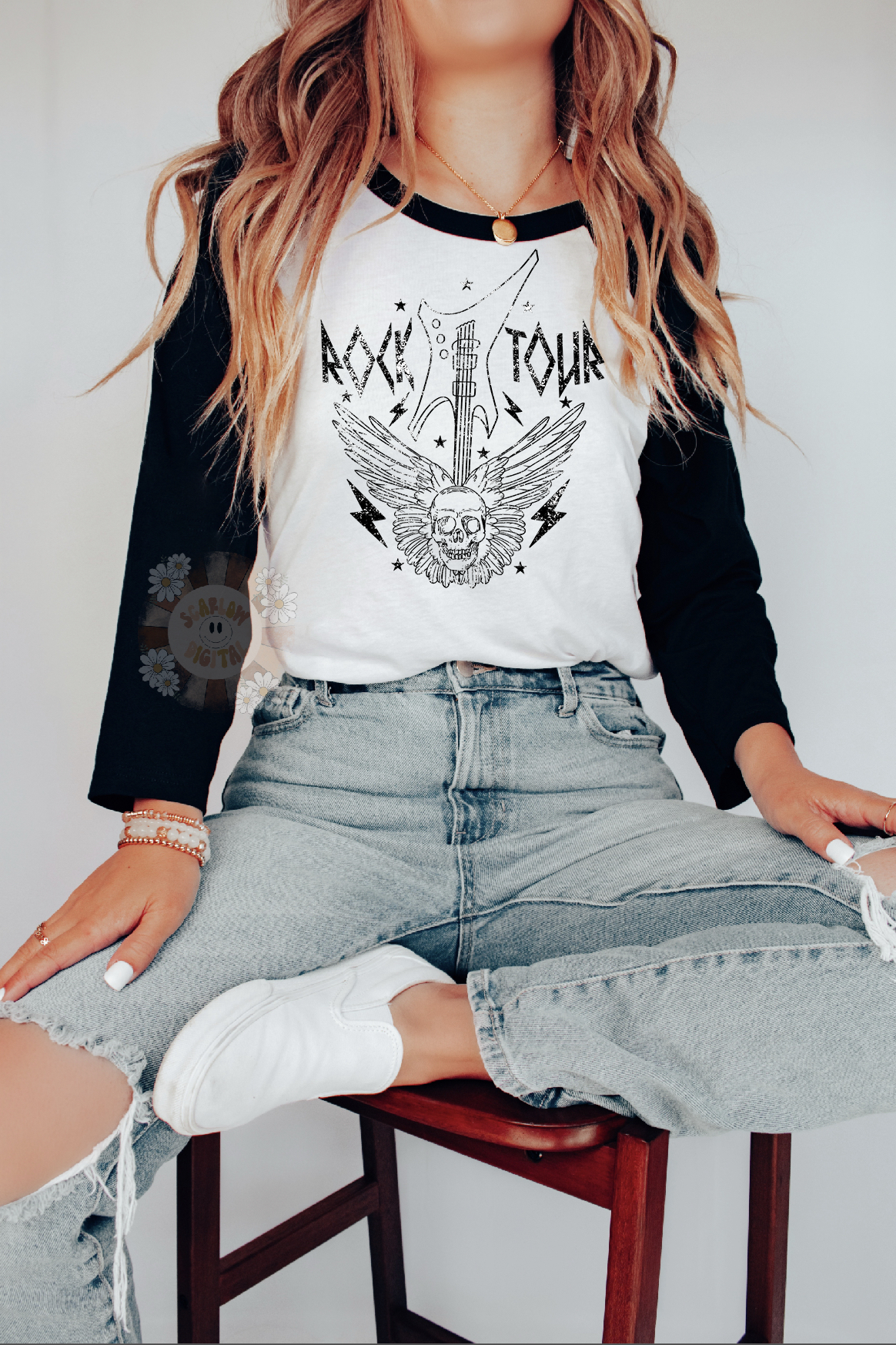 Rock Tour PNG-Grunge Sublimation Digital Design