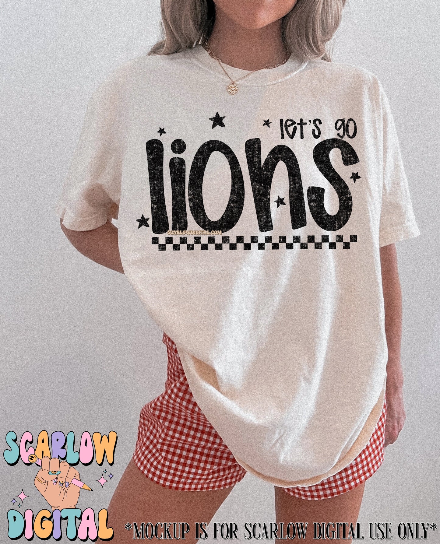 Let's Go Lions PNG Digital Designs