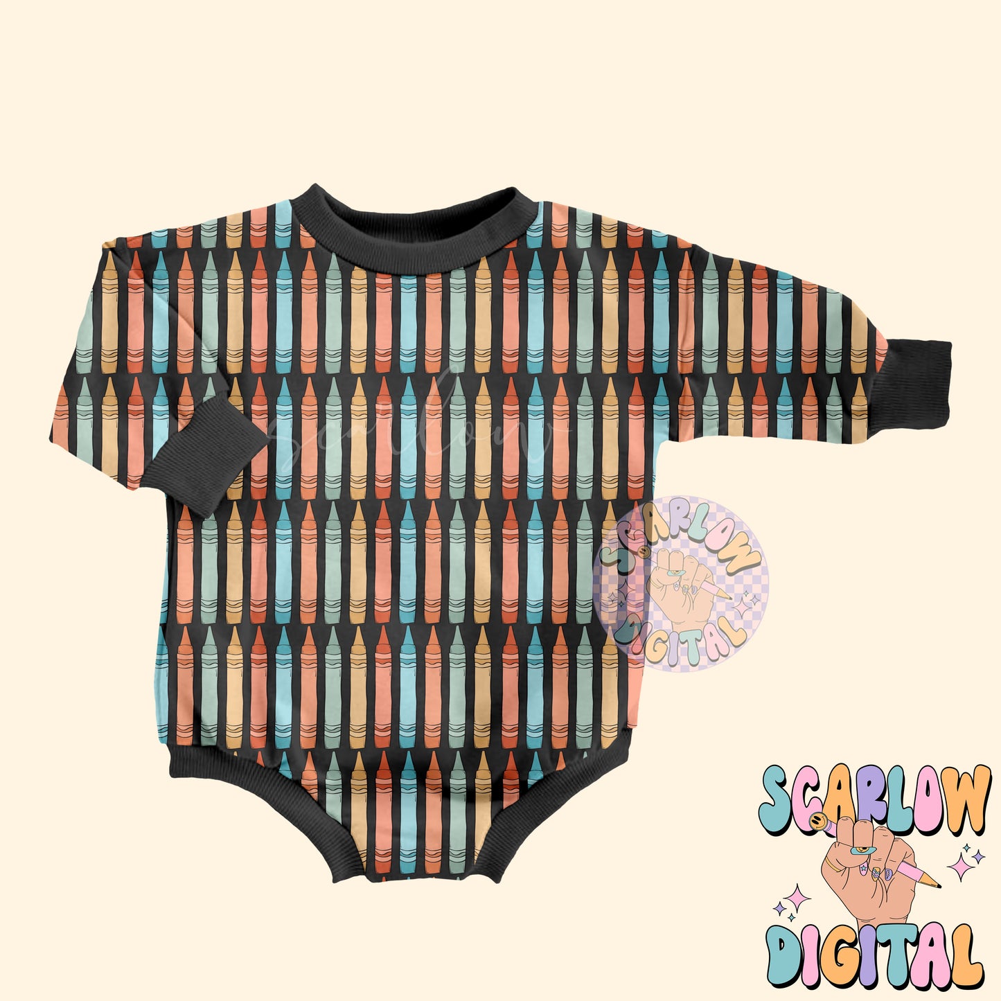 Crayons Seamless Pattern Digital Design Download, back to school digital paper, boy school seamless print, colorful teacher seamless designs