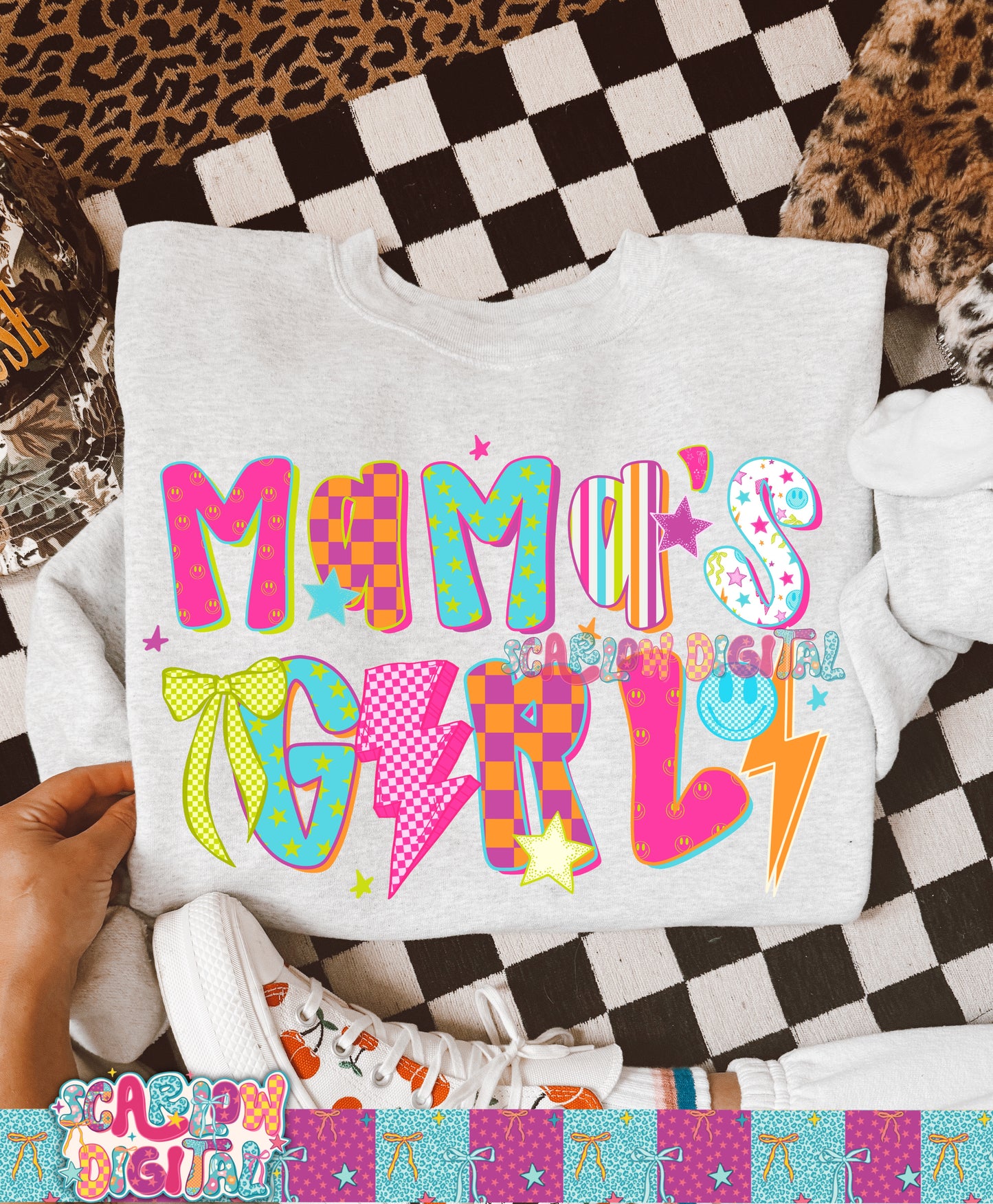 Mama's Girl PNG Digital Design