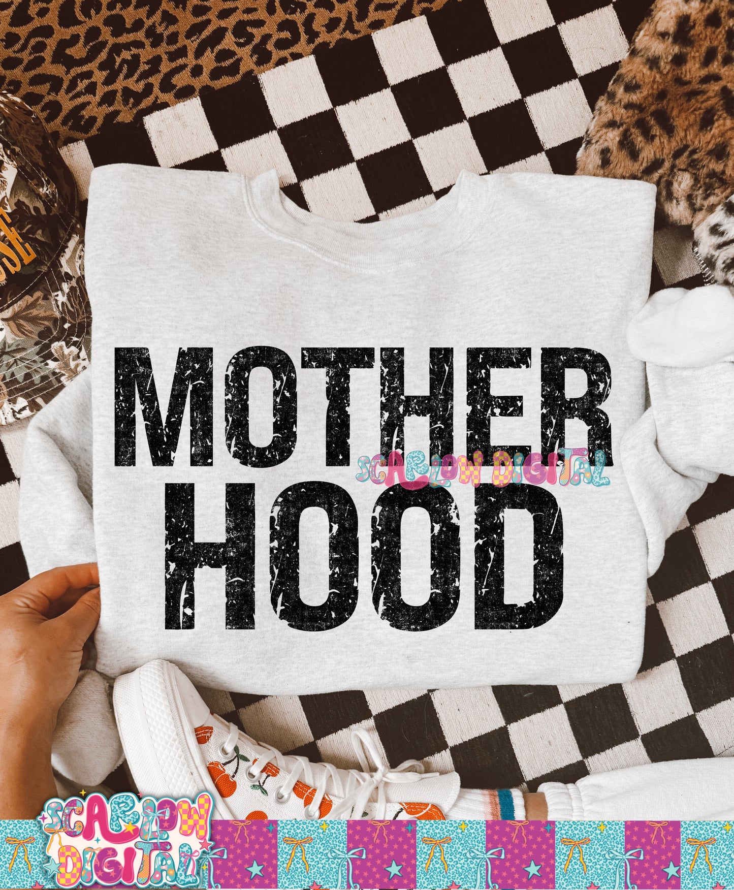 Motherhood PNG Digital Design