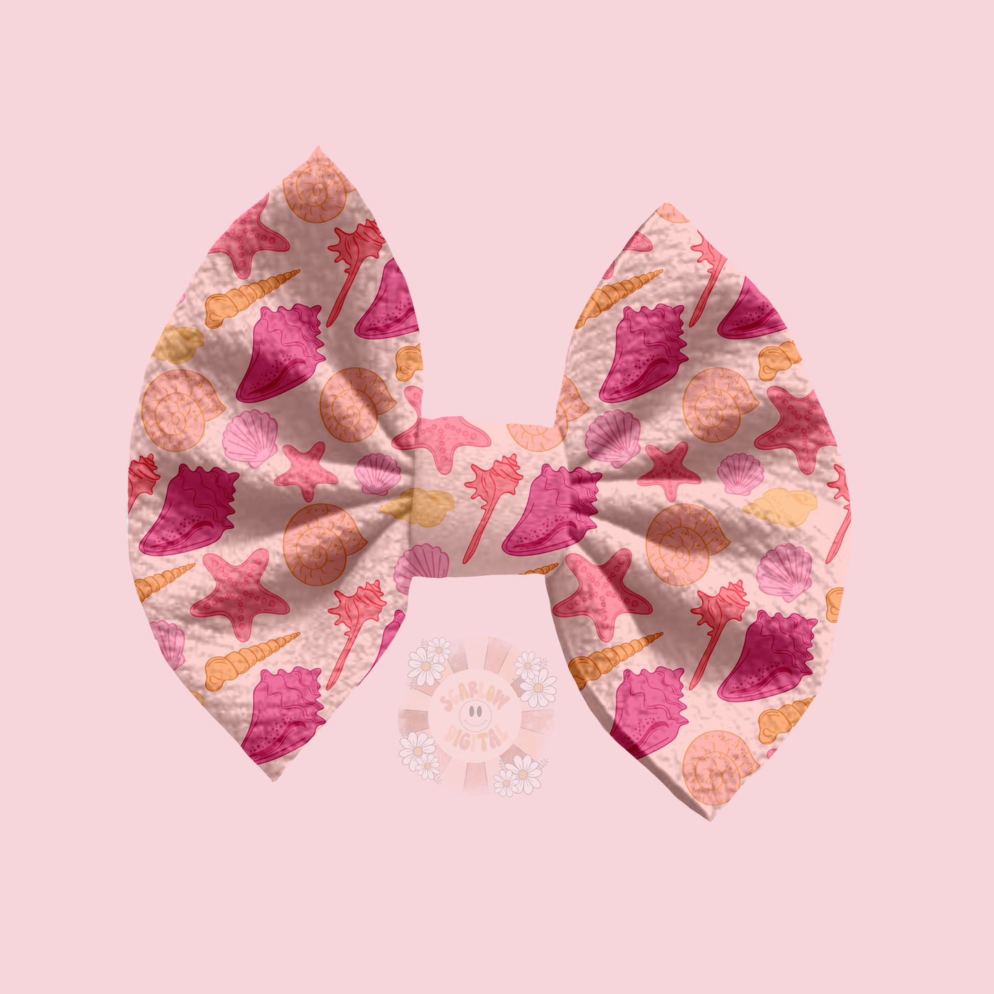 Sea Shells Seamless Pattern