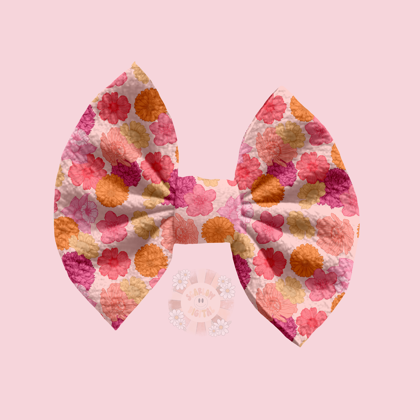 Flowers Seamless Pattern Sublimation Digital Design Download, spring florals seamless pattern, girl seamless file, girl summer seamless