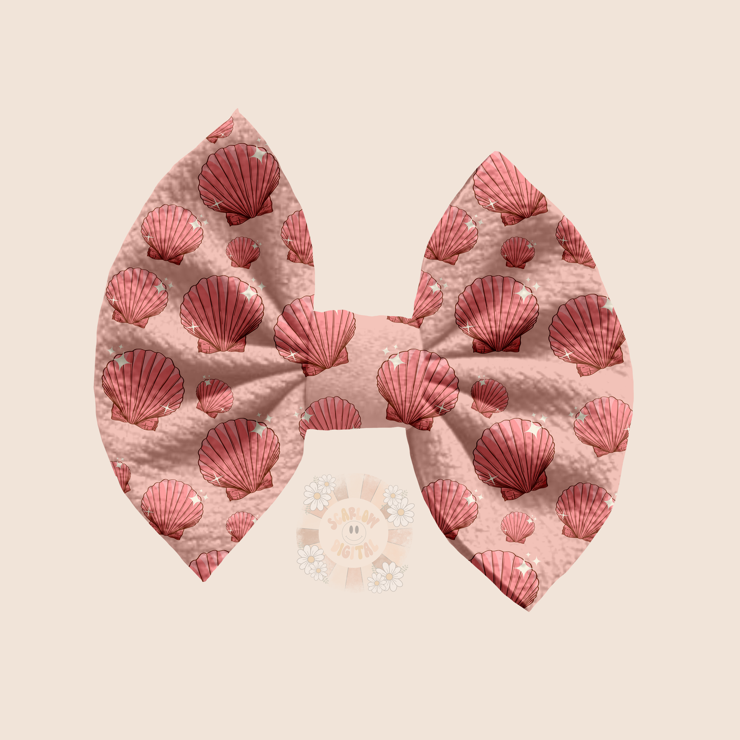 Sea Shells Seamless Pattern