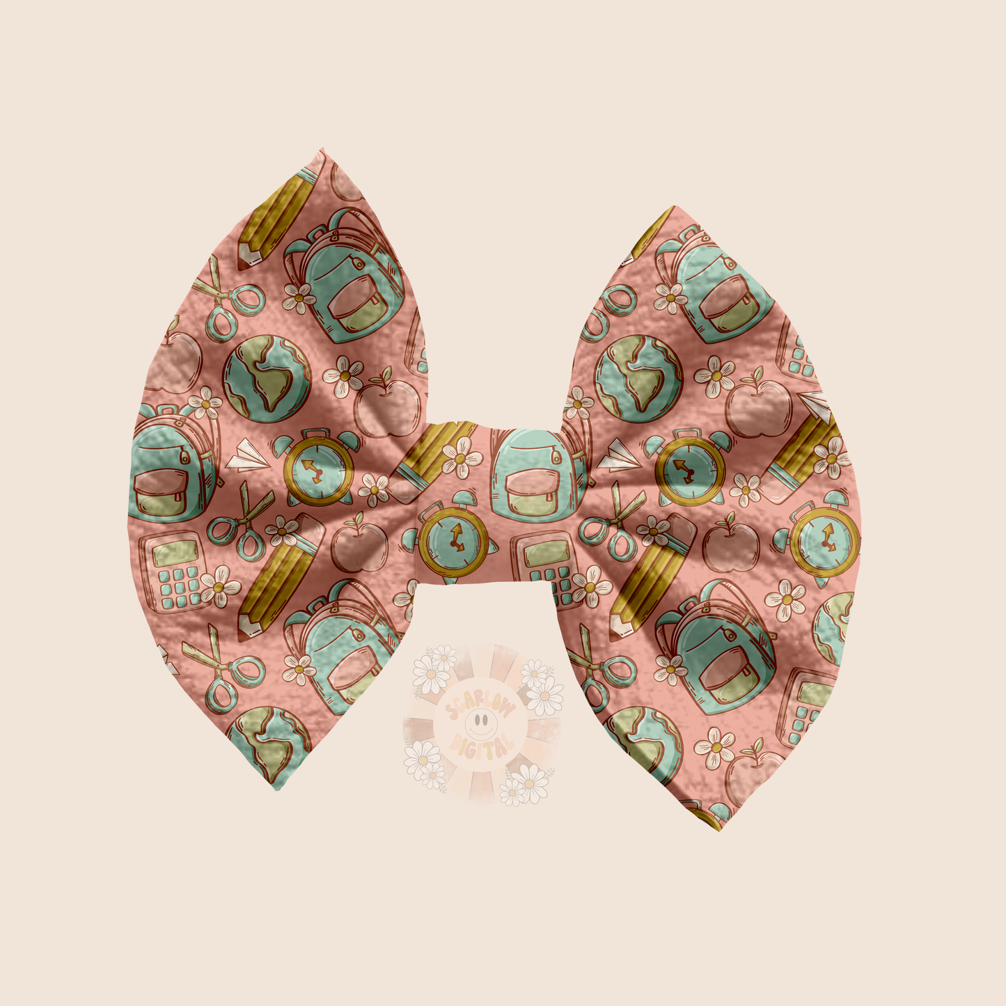 School Seamless Pattern