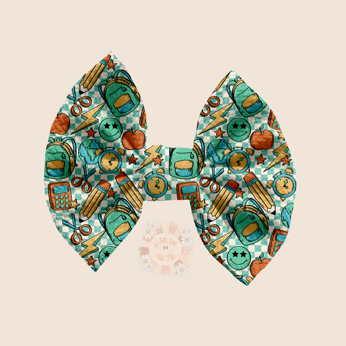 School Seamless Pattern