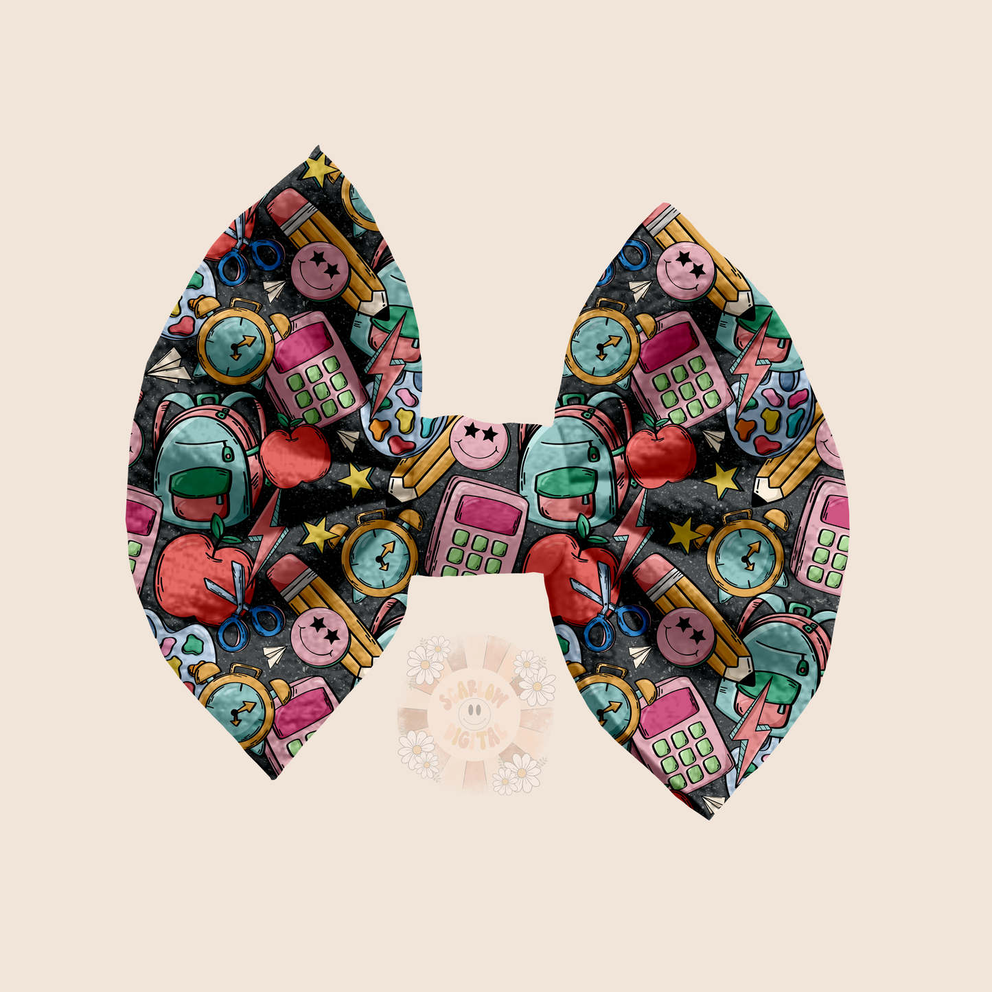 School Seamless Pattern