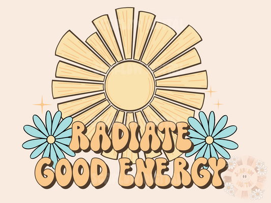 Radiate Good Energy PNG
