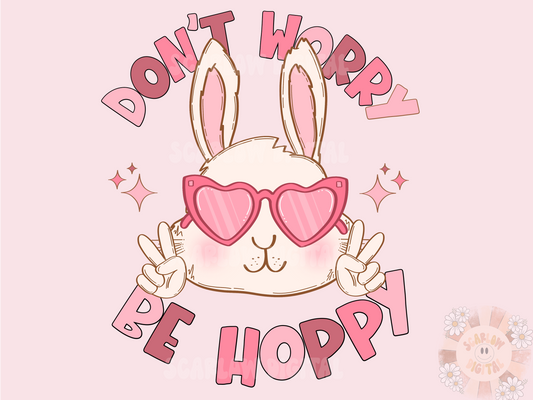 Be Hoppy PNG-Easter Sublimation Digital Design Download-spring png, easter bunny png, carrot png, easter girl png, rabbit png, funny easter png