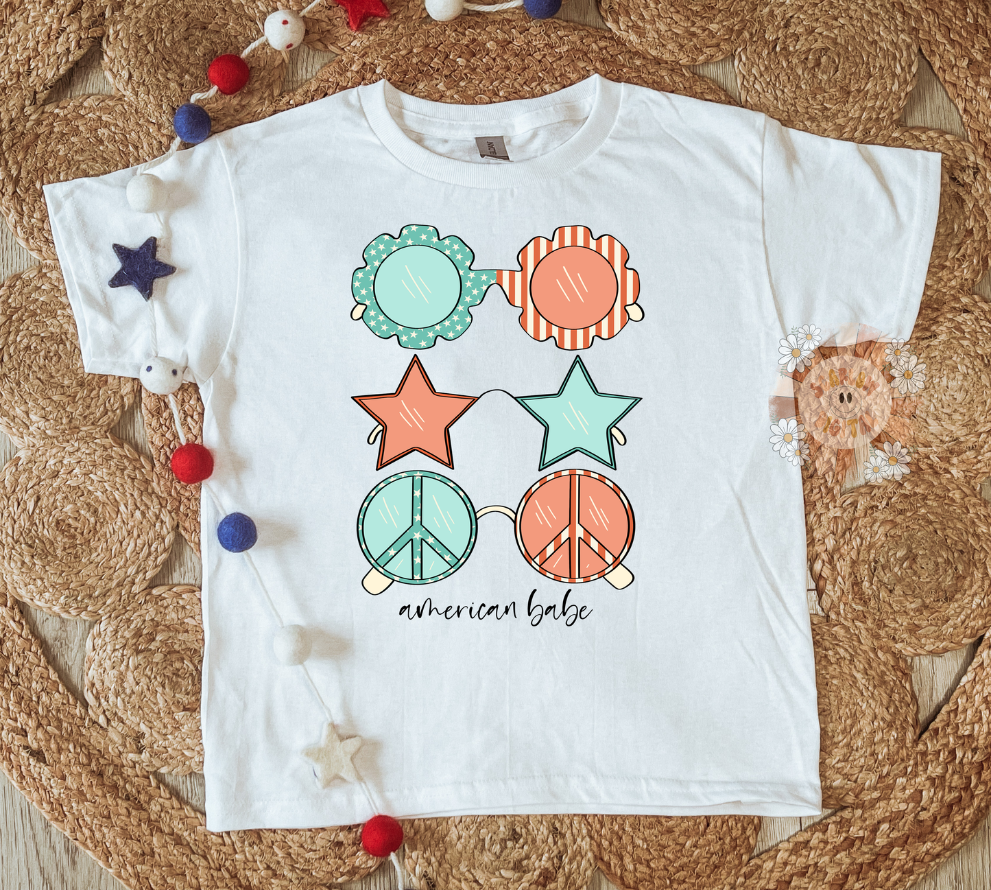 American Babe PNG-Fourth of July Sublimation Digital Design Download-july 4th png, independence day png, stars and stripes png, summer png