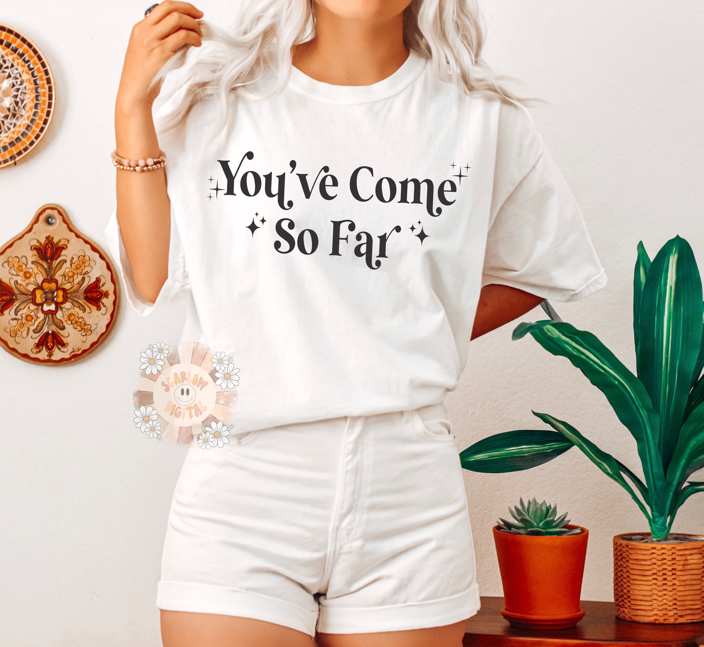 You've Come So Far SVG-Inspirational Cricut Digital Design Download-svg for cricut, small business svg, trendy svg, simple svg, phrases svg