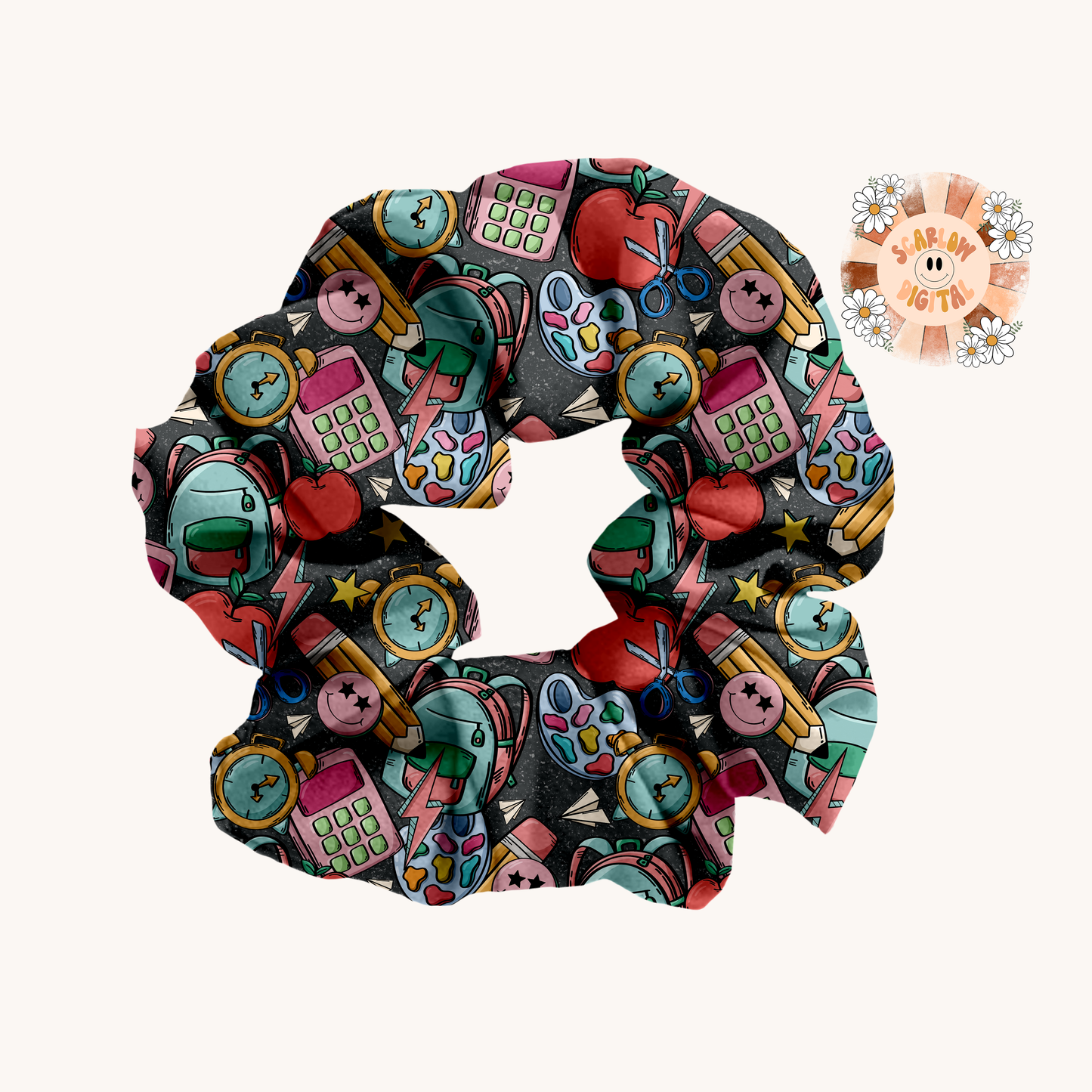 School Seamless Pattern