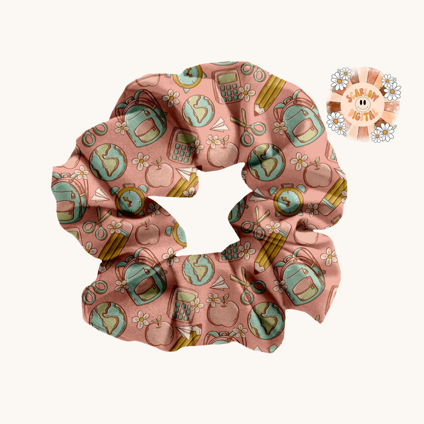 School Seamless Pattern