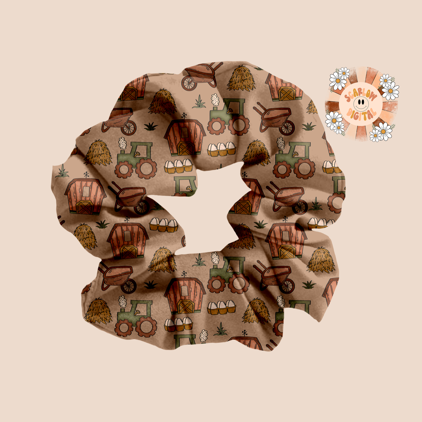 Farm Seamless Pattern-Country Digital Design