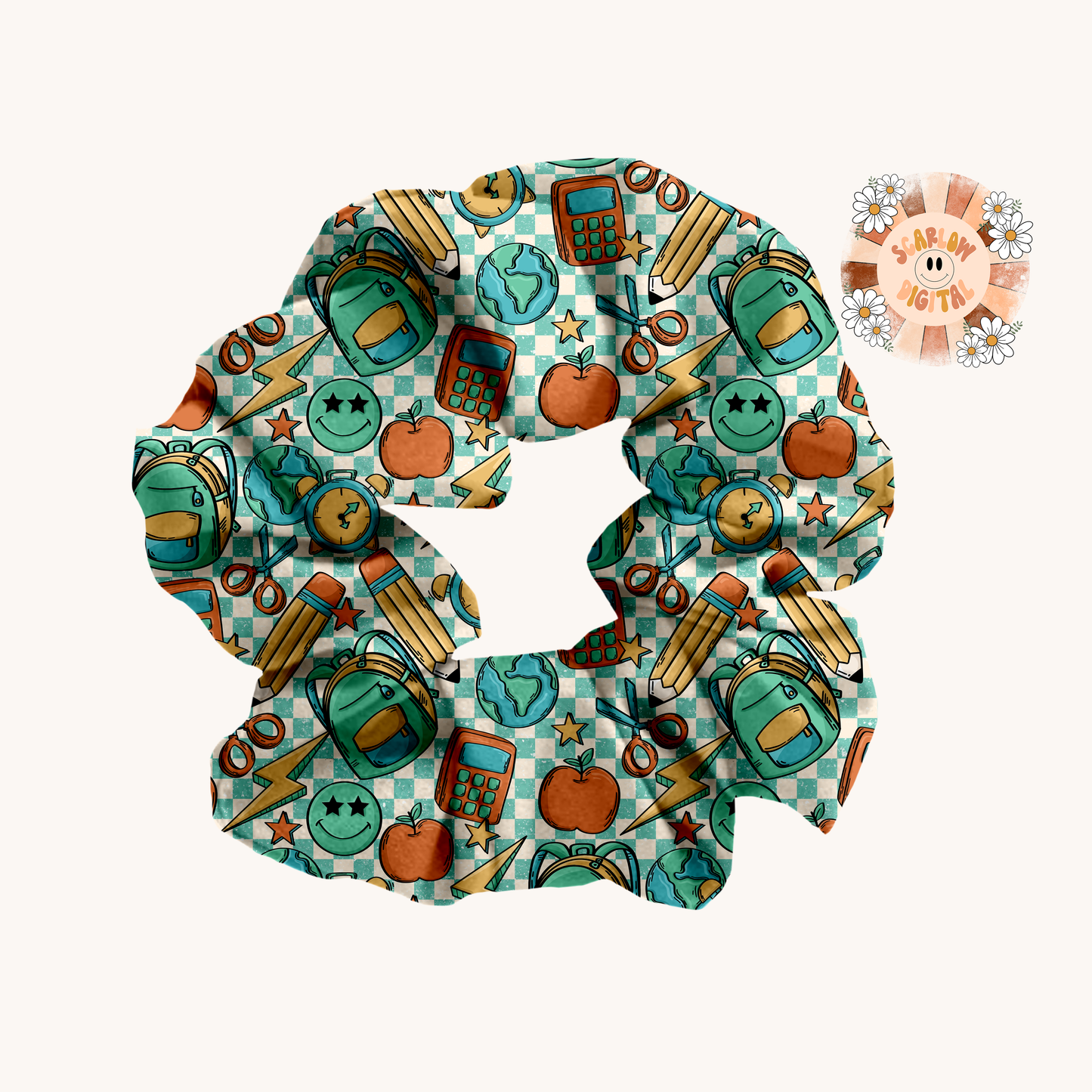 School Seamless Pattern