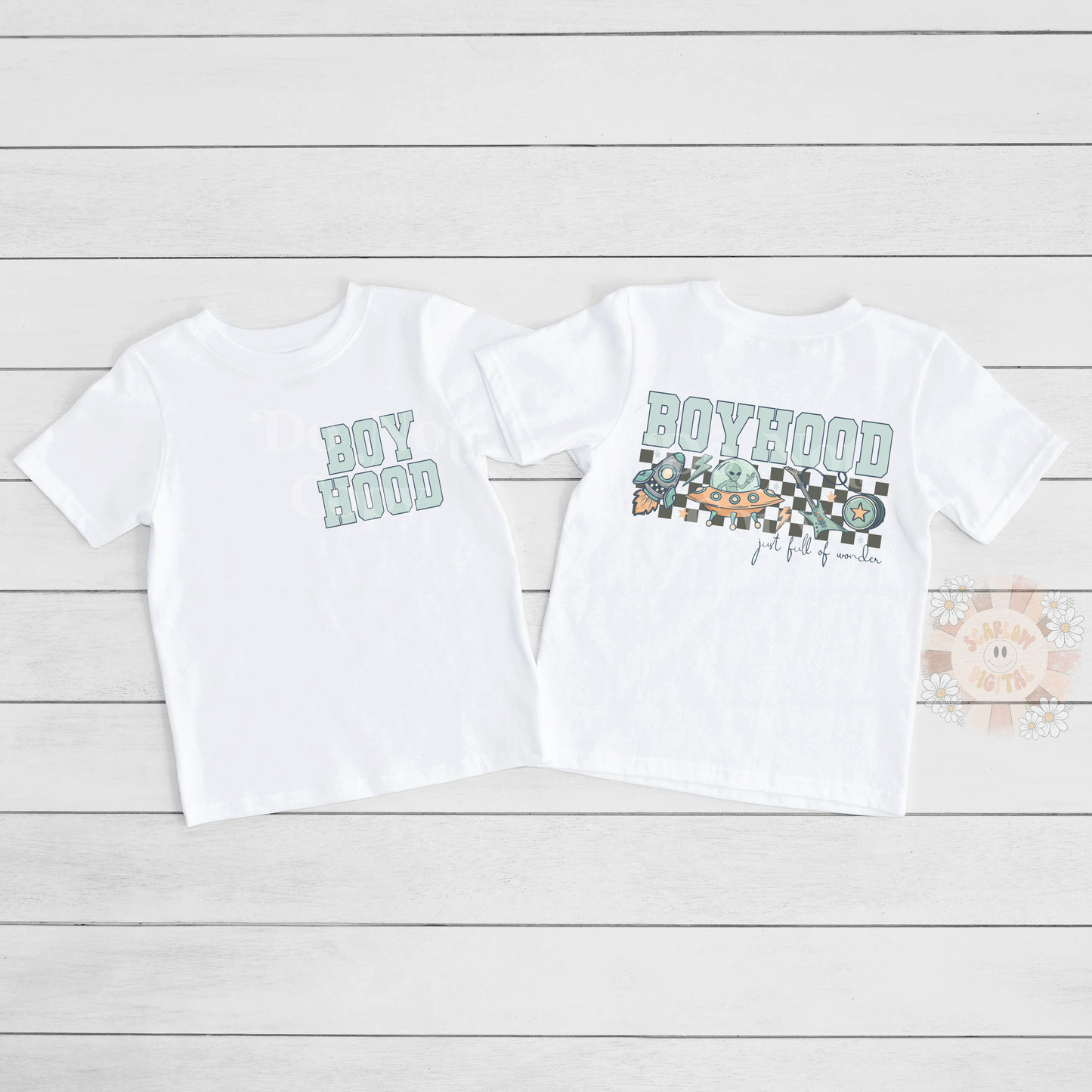 Little Boy PNG Sublimation Pocket and Back Bundle Digital Design Download, alien png, spaceship png, ufo png, rocketship png, trendy boy png