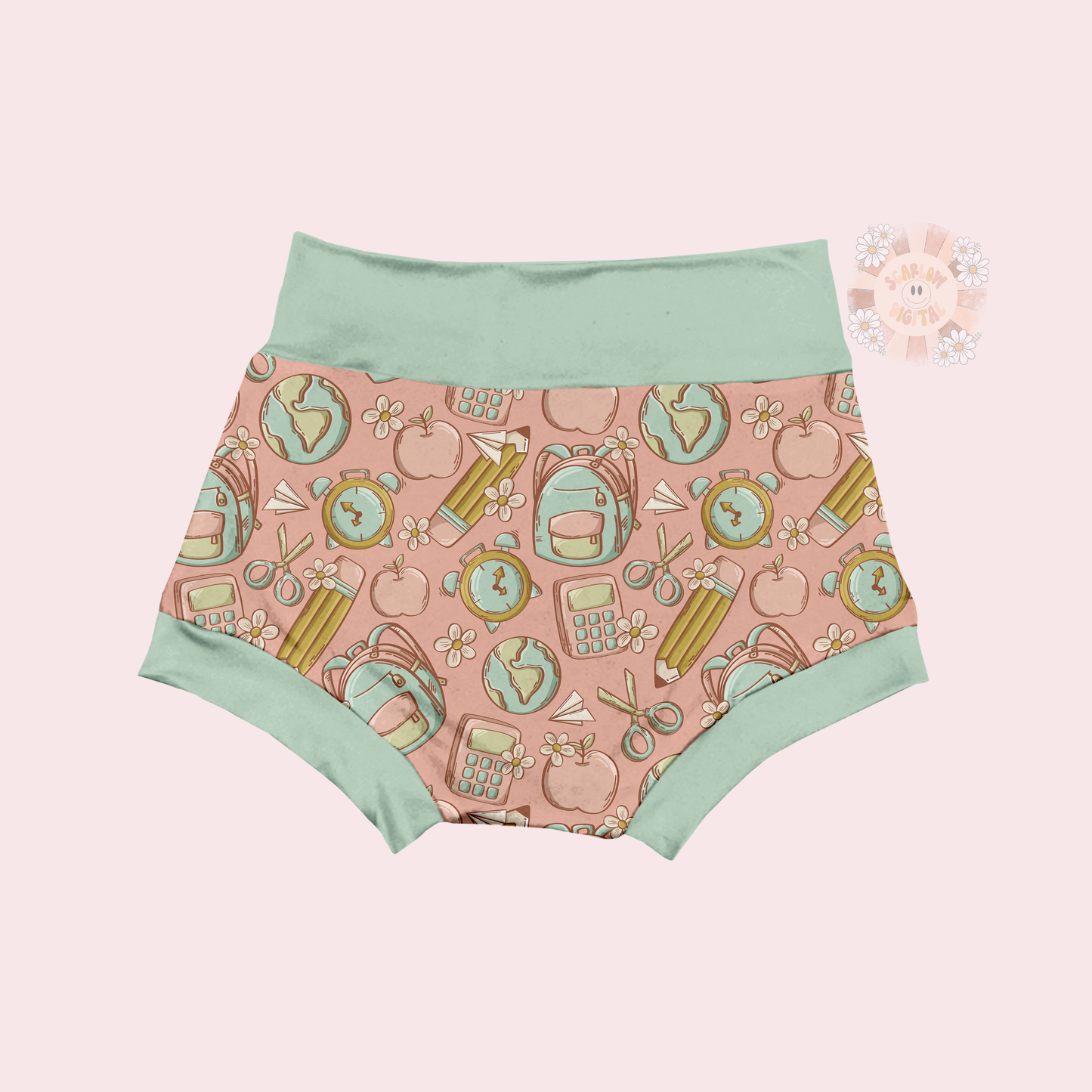 School Seamless Pattern