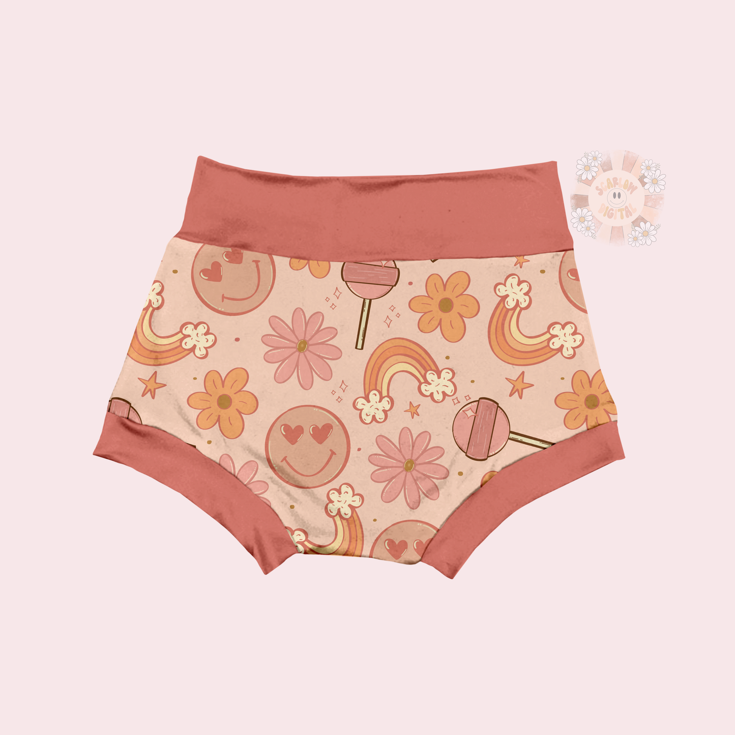 Girly Doodles Seamless Pattern-Preppy Sublimation Digital Design Download-flowers seamless pattern, summertime seamless file, spring design