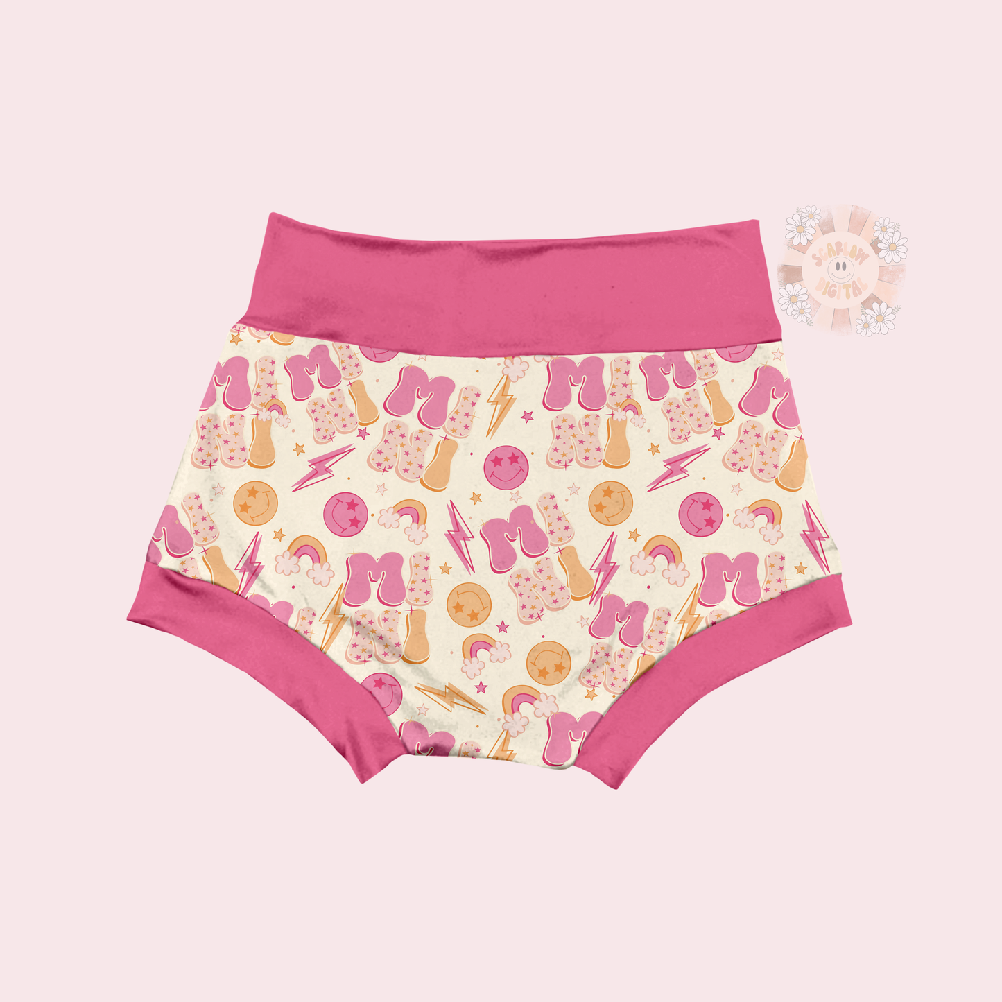 Mini Seamless Pattern-Retro Sublimation Digital Design Download-repeating patterns, girl mini seamless file, rainbow seamless pattern design