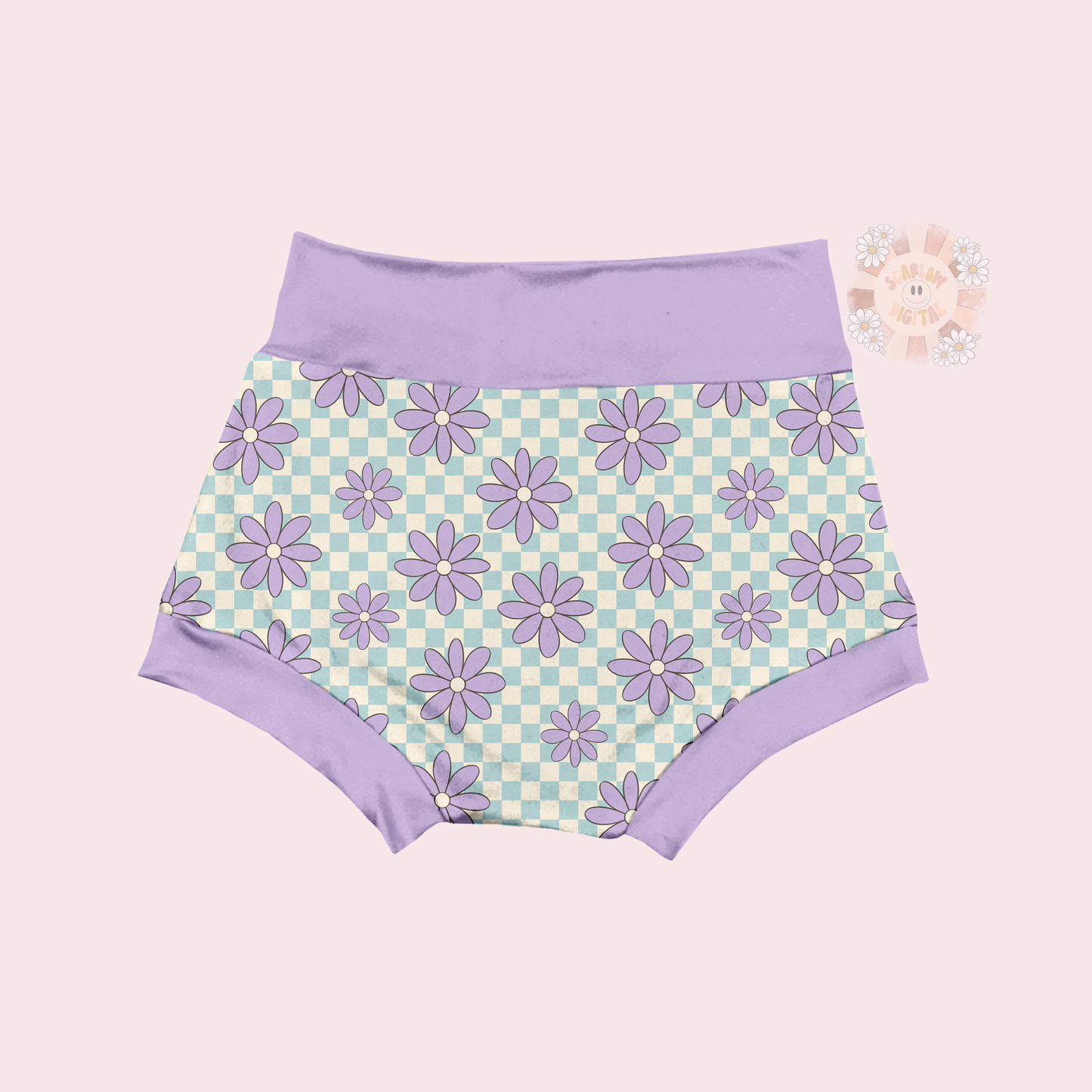 Retro Floral Seamless Pattern Sublimation Digital Design Download, checkered seamless, hippie seamless, retro seamless, floral seamless