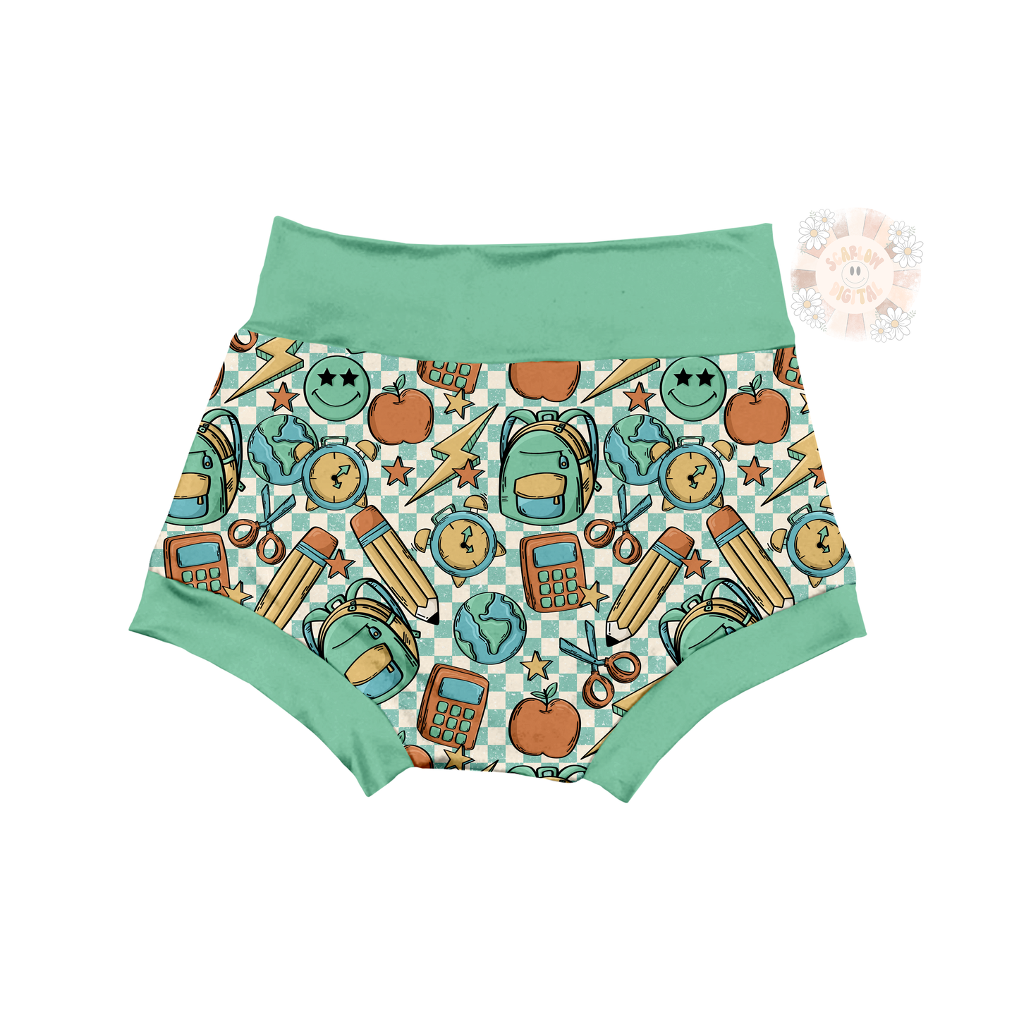 School Seamless Pattern