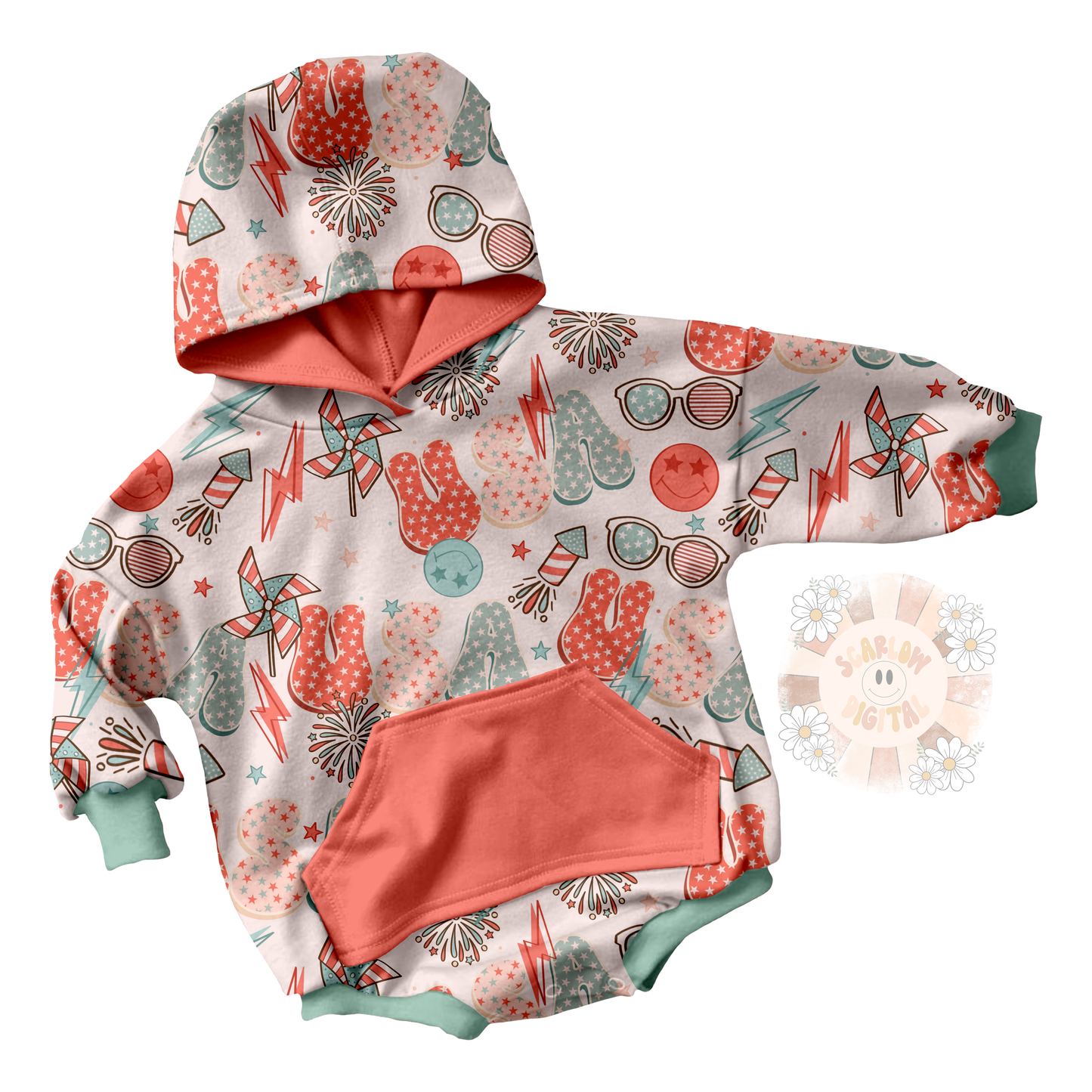 USA Seamless Pattern