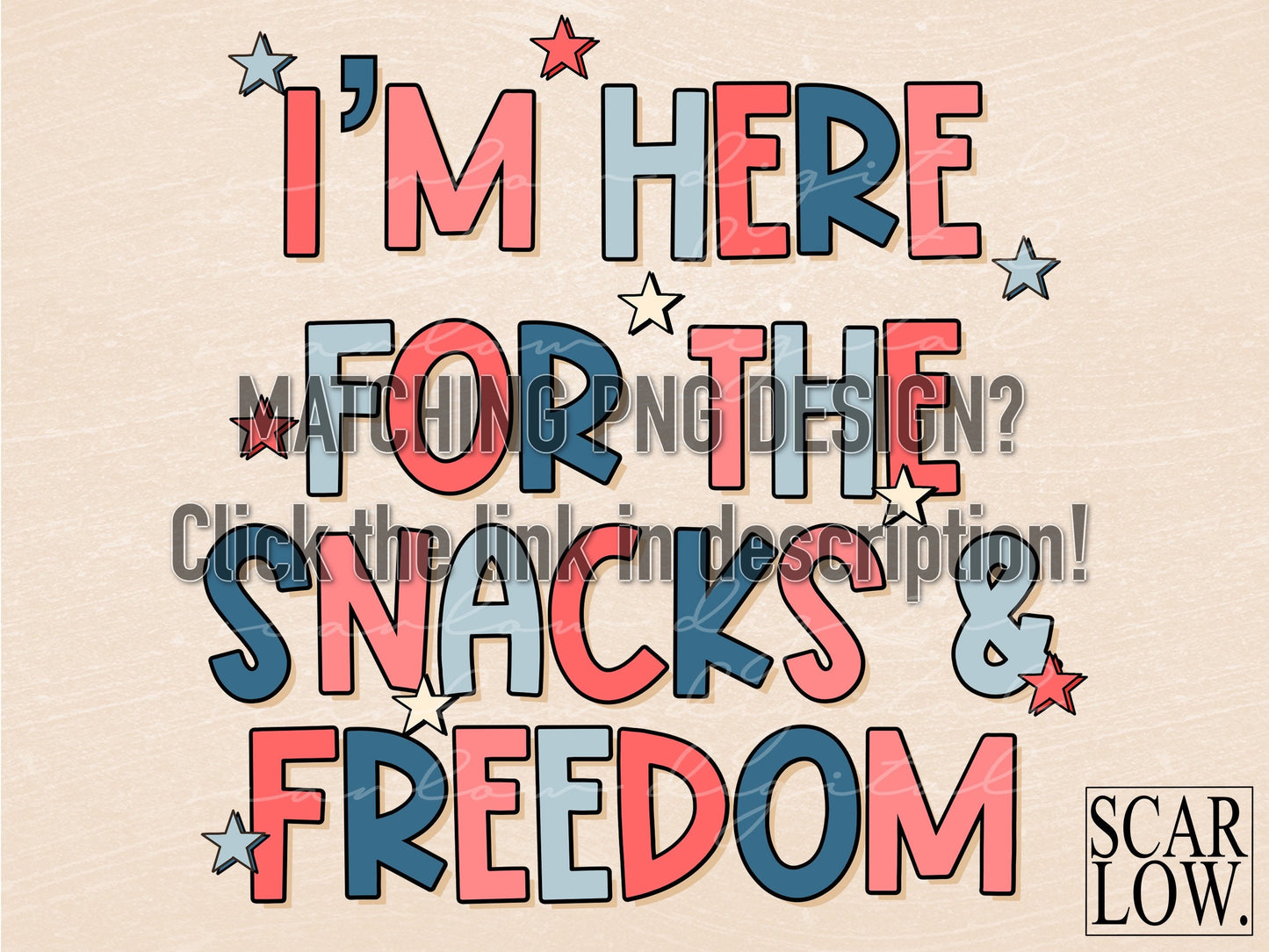July 4th Snacks Seamless File, Independence Day seamless pattern, Fourth of July sublimation, July 4th sublimation, July 4th digital paper