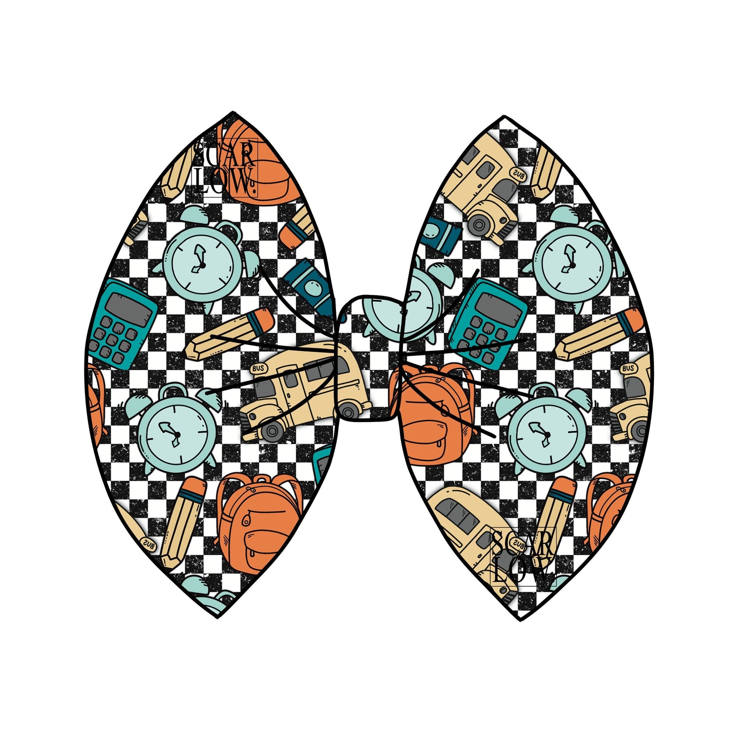 Back To School Seamless Pattern-Education Sublimation Digital Design Download-school boy seamless, retro sublimation, rocker sublimation