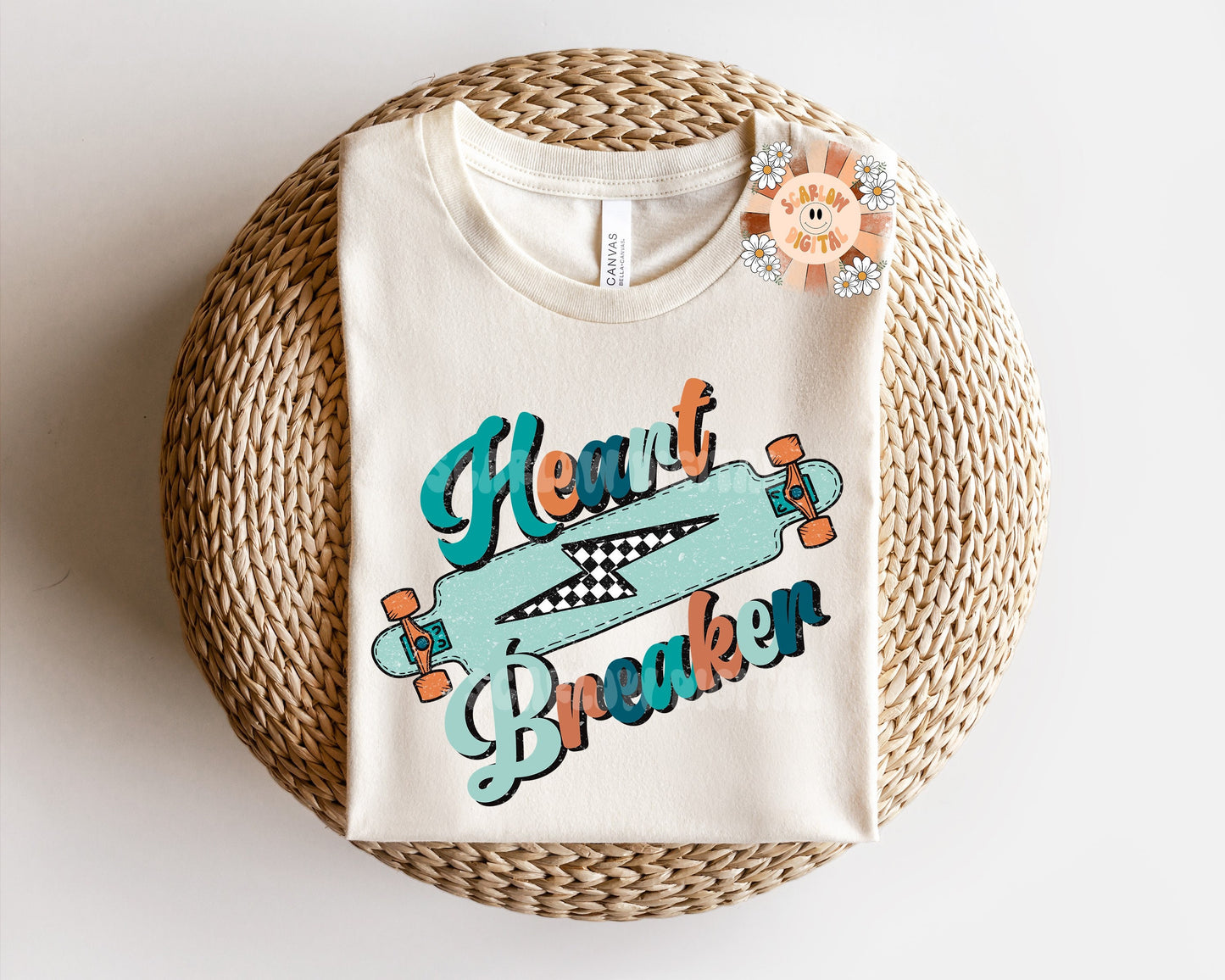 Heartbreaker PNG-Boy Sublimation Digital Design Download-skateboard png, little boy png, png for boys, retro boy png, retro sublimation png