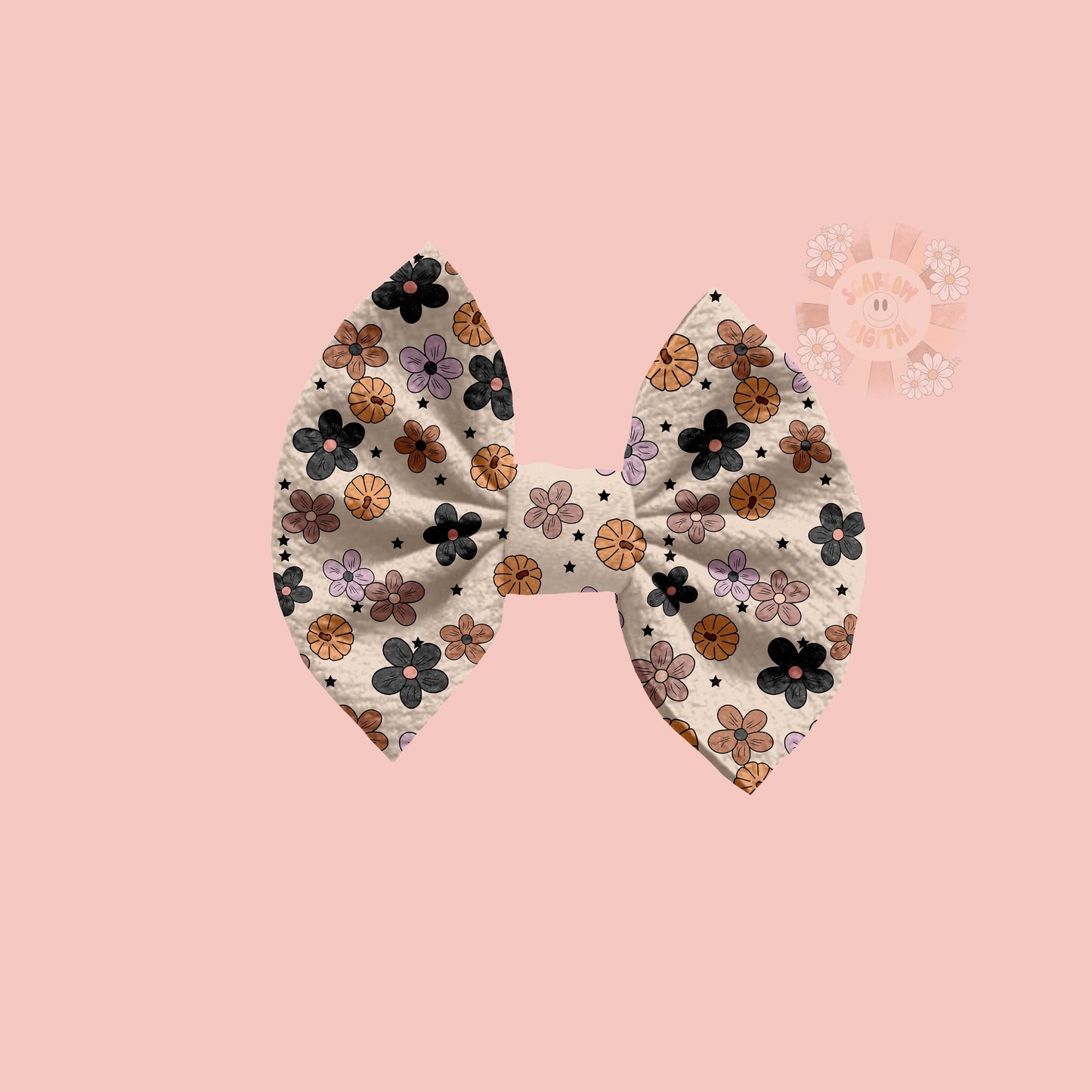 Fall Seamless Pattern-Floral Sublimation Digital Design Download-pumpkin seamless pattern, fall sublimation designs, boho seamless pattern