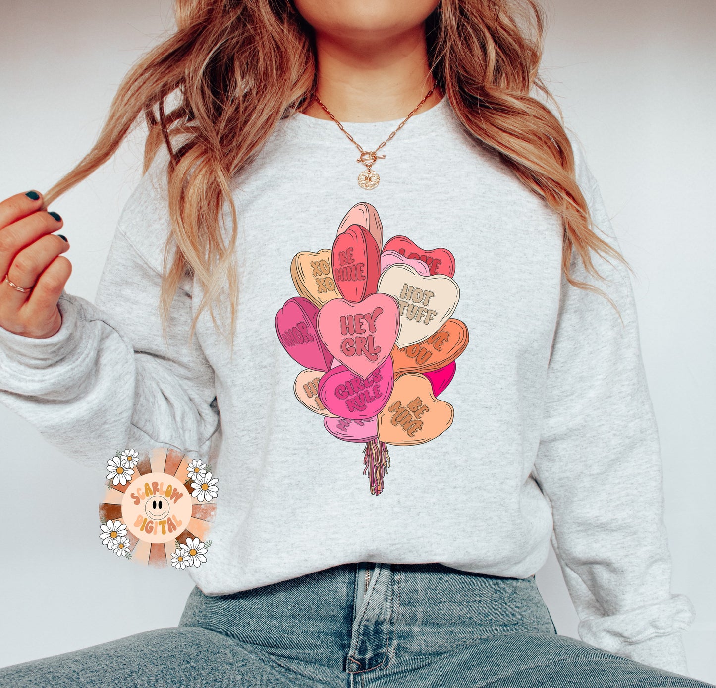 Heart Balloons PNG-Valentines Day Sublimation Digital Design Download-Valentines day png, girly sublimation, boho valentine png designs
