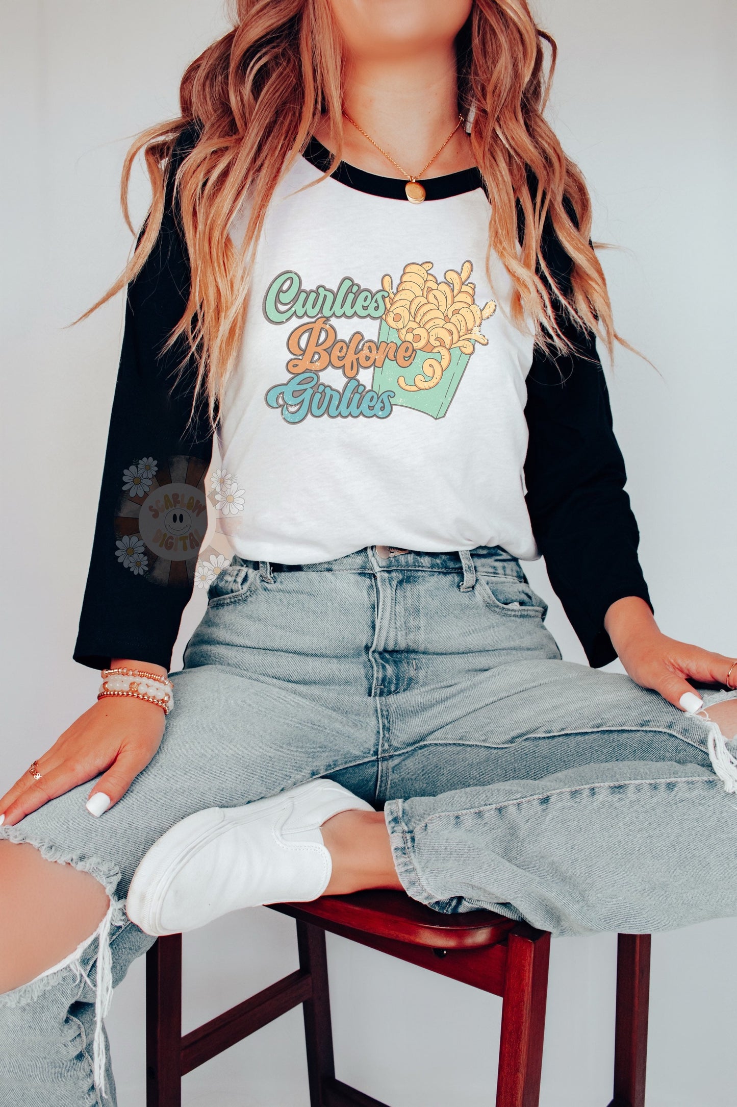 Curlies Before Girlies PNG-Valentines Day Sublimation Digital Design Download-little boy png, French fries png, boy sublimation, boy png