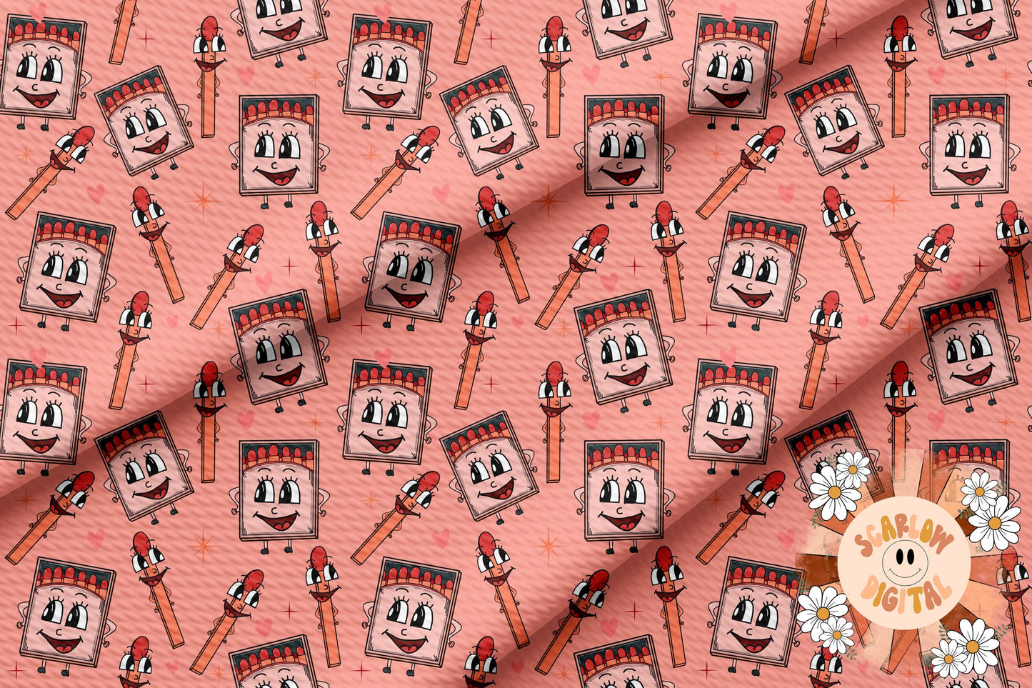 Perfect Match Seamless Pattern-Valentines Day Sublimation Digital Design Download-funny vday seamless pattern, hearts sublimation design