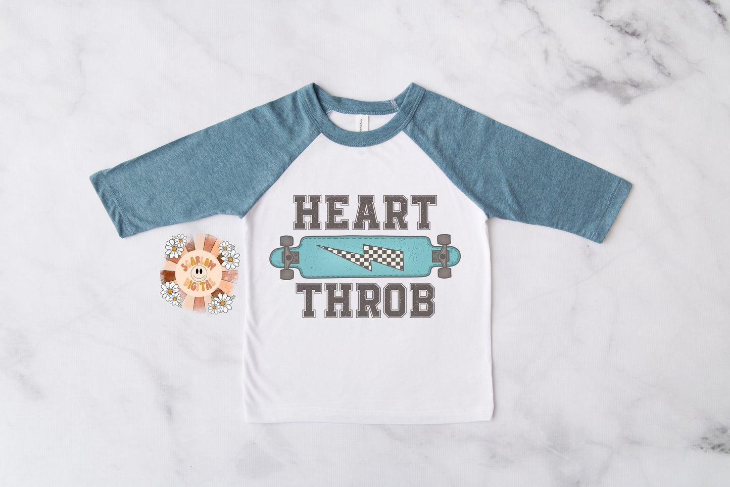 Heart Throb PNG-Valentines Day Sublimation Digital Design Download-skateboard png, png for boys, vday boy design, skater boy png, vday png