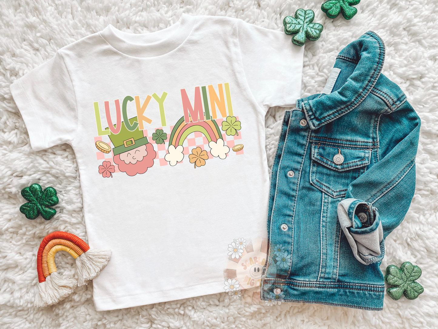 Lucky Mini PNG-Saint Patrick’s Day Sublimation Digital Design Download-leprechaun png, rainbow png, lucky png, magic png, Irish png designs