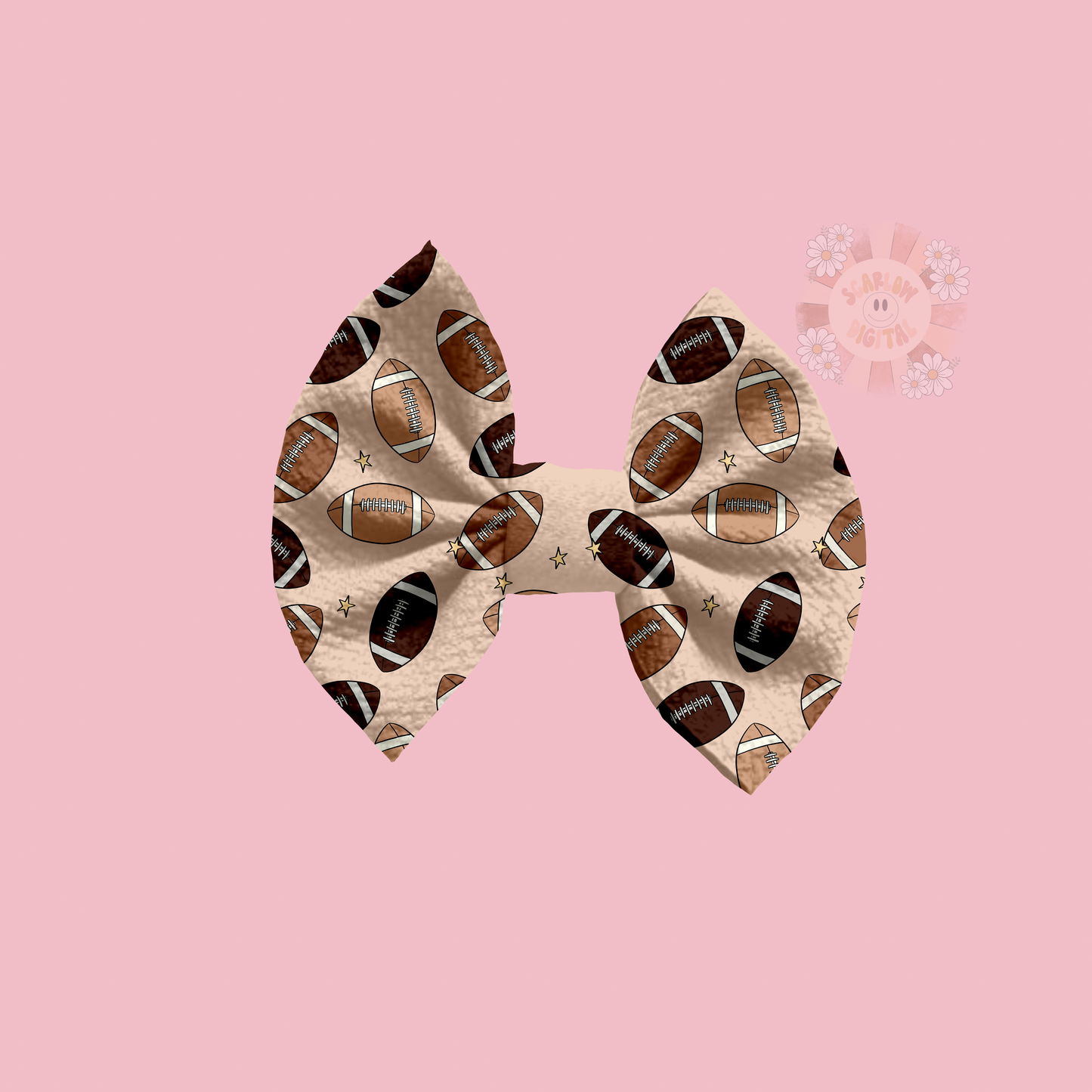 Football Doodles Seamless Pattern-Football Sunday Sublimation Digital Design Download-blue football seamless file, little boy seamless file