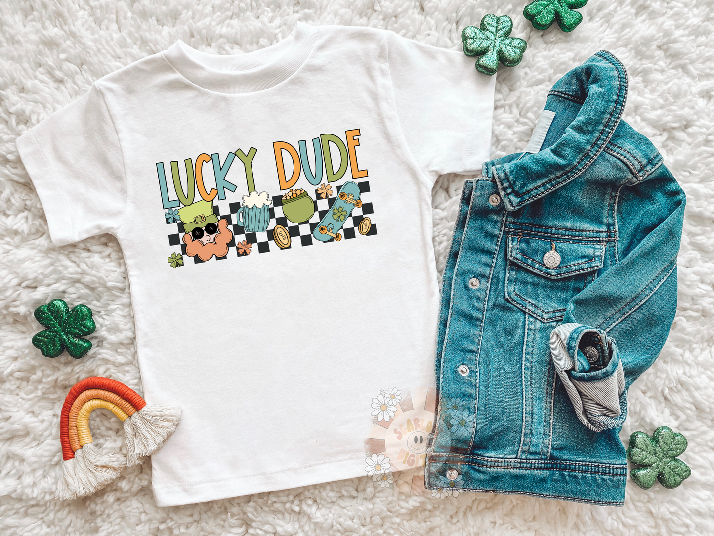Lucky Dude PNG-Saint Patrick’s Day Sublimation Digital Design Download-leprechaun png, rainbow png, lucky png, magic png, Irish png designs