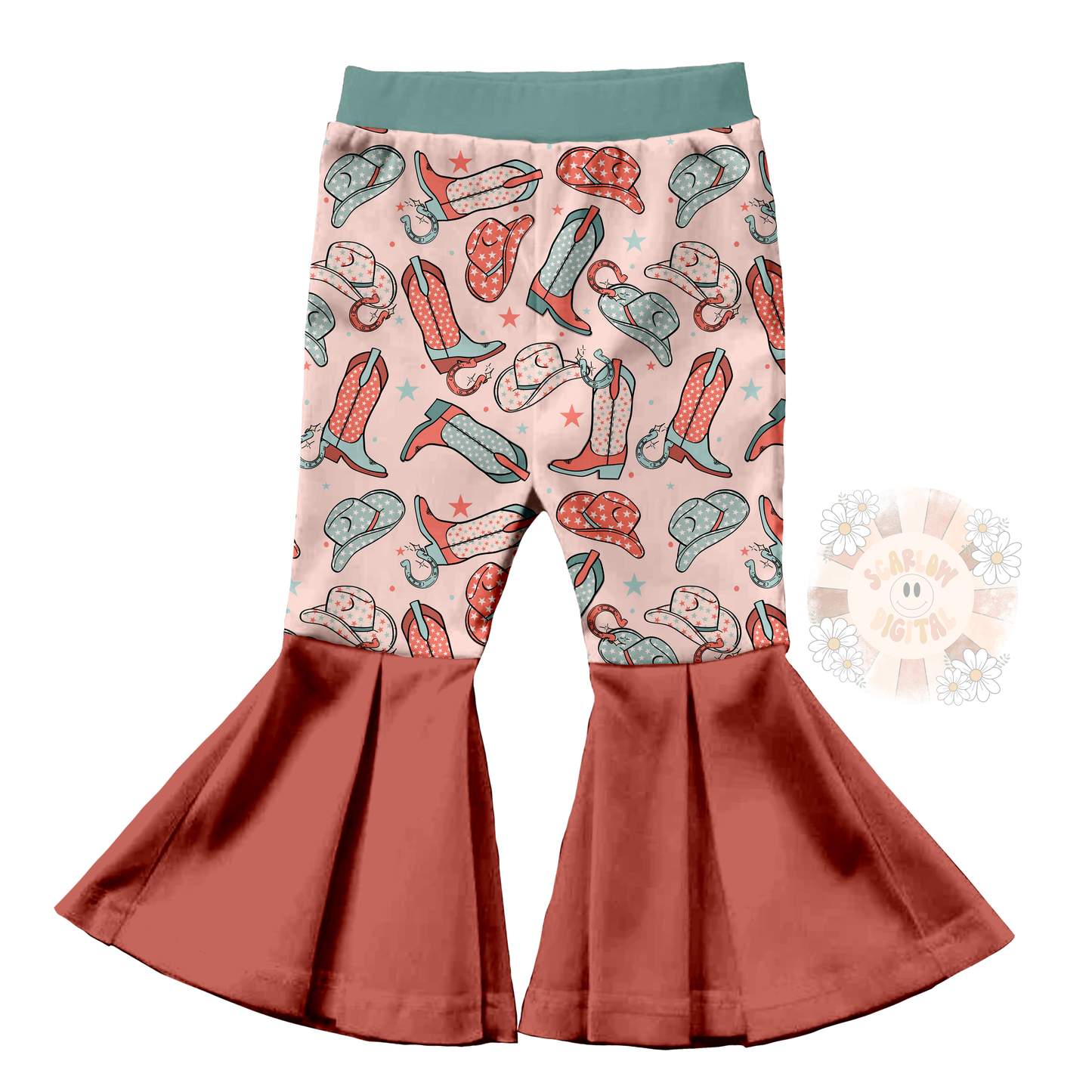 Western America Seamless Pattern