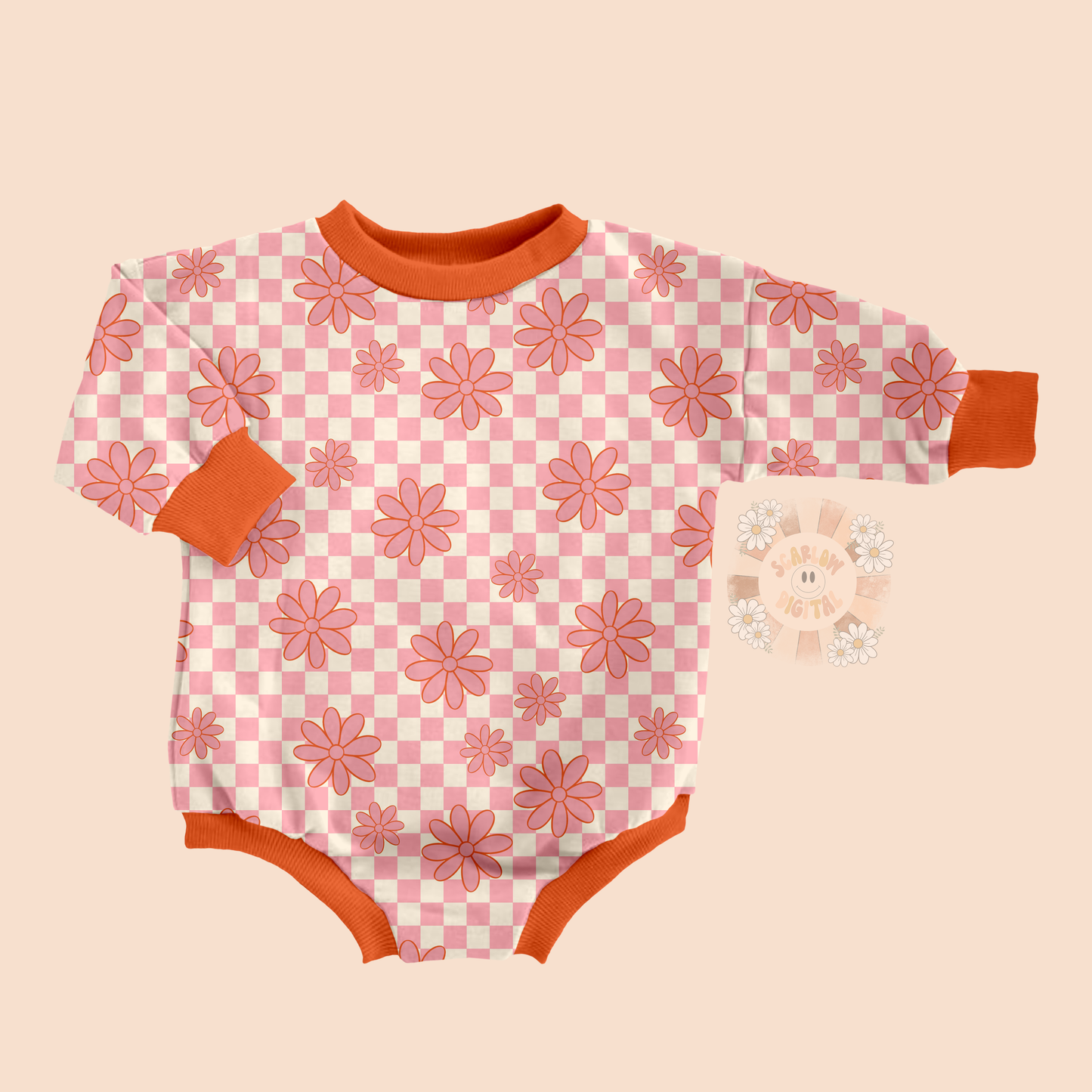 Retro Floral Seamless Pattern