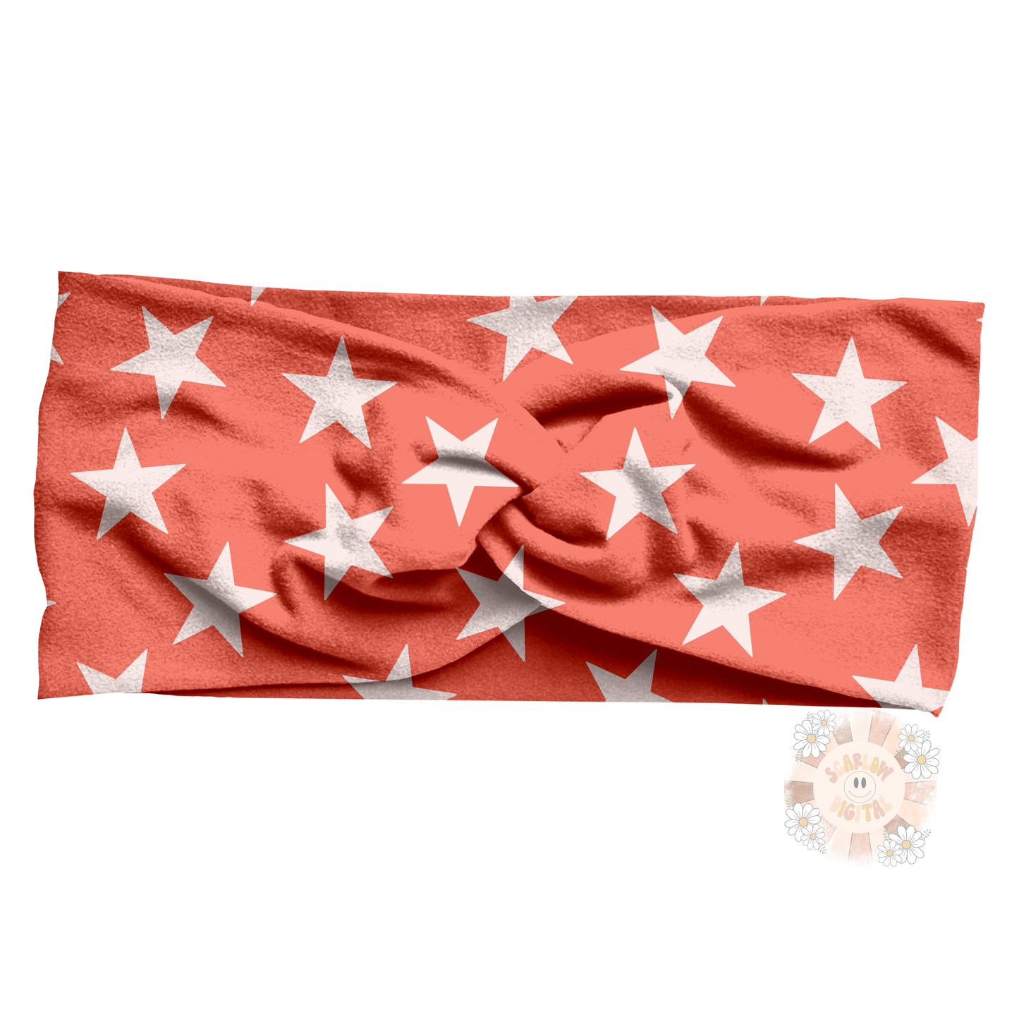 Red Stars Seamless Pattern