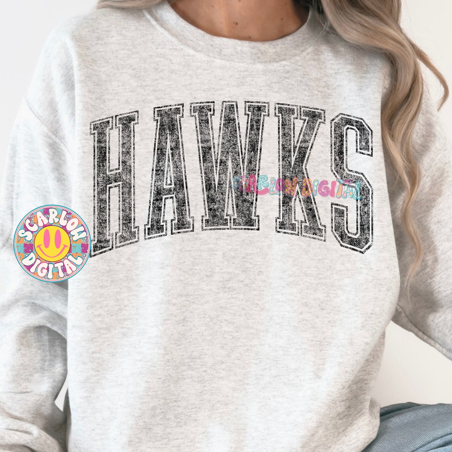 Vintage Hawks PNG Digital Design