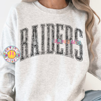Vintage Raiders PNG Digital Design