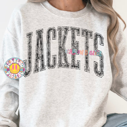 Vintage Jackets PNG Digital Design