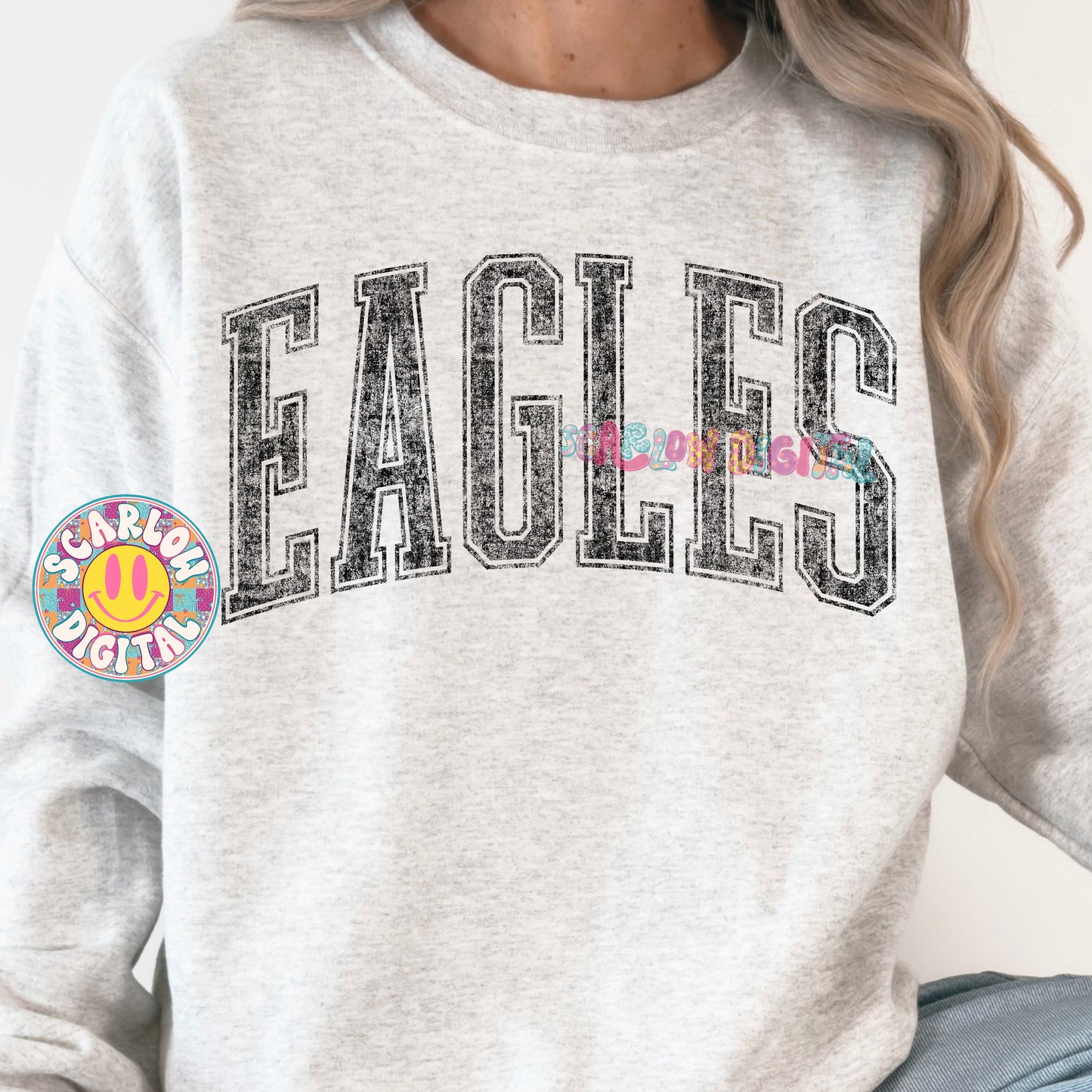 Vintage Eagles PNG Digital Design