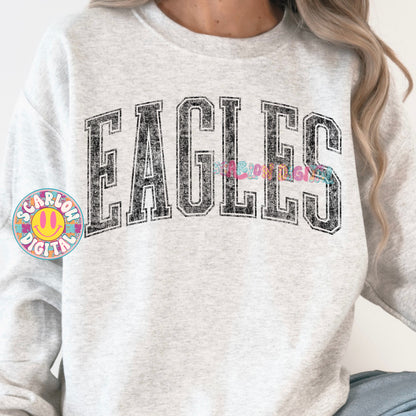 Vintage Eagles PNG Digital Design
