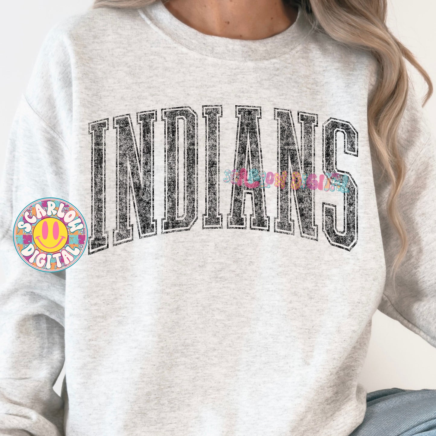 Vintage Indians PNG Digital Design