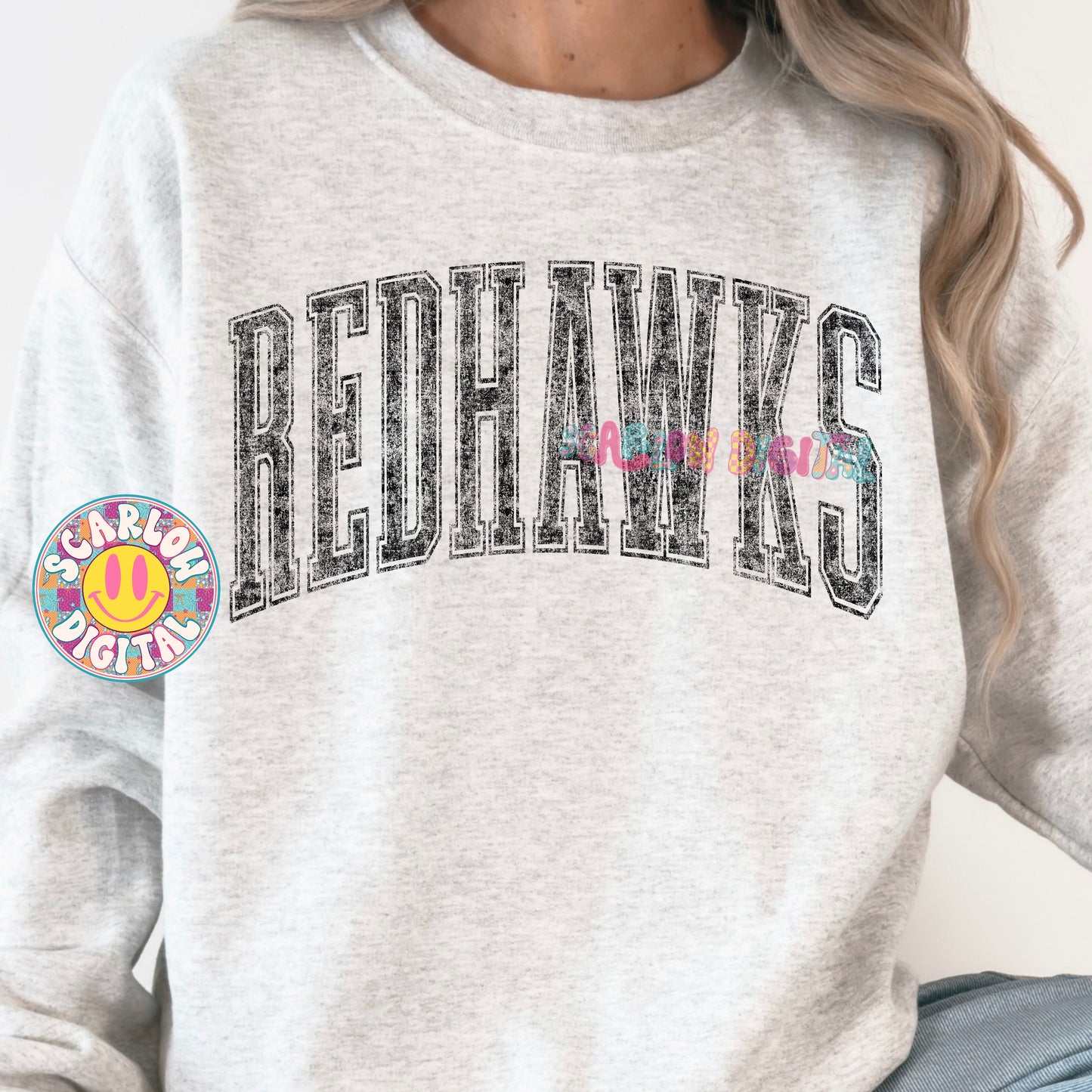 Vintage Redhawks PNG Digital Design