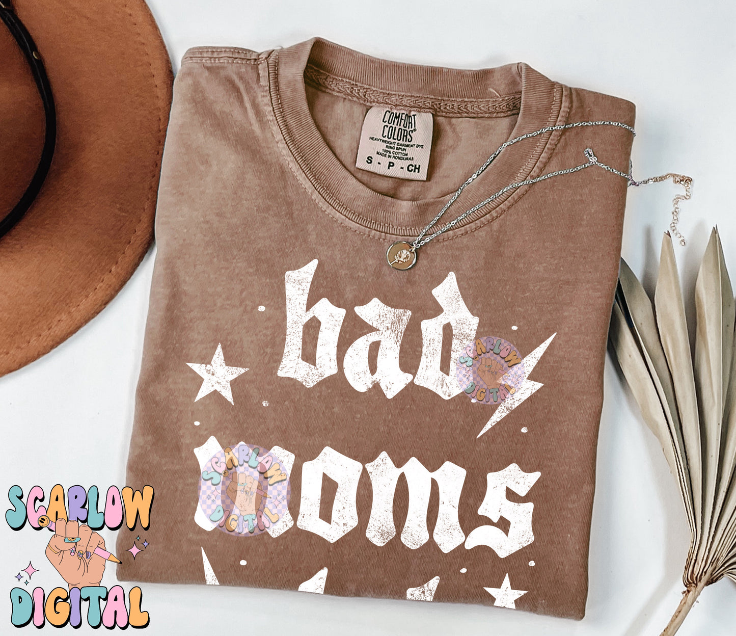 Bad Moms Club PNG Digital Design