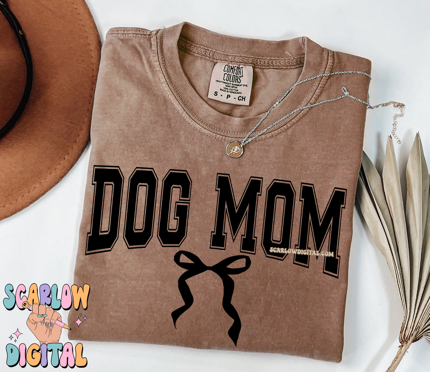 Dog Mom PNG Digital Design