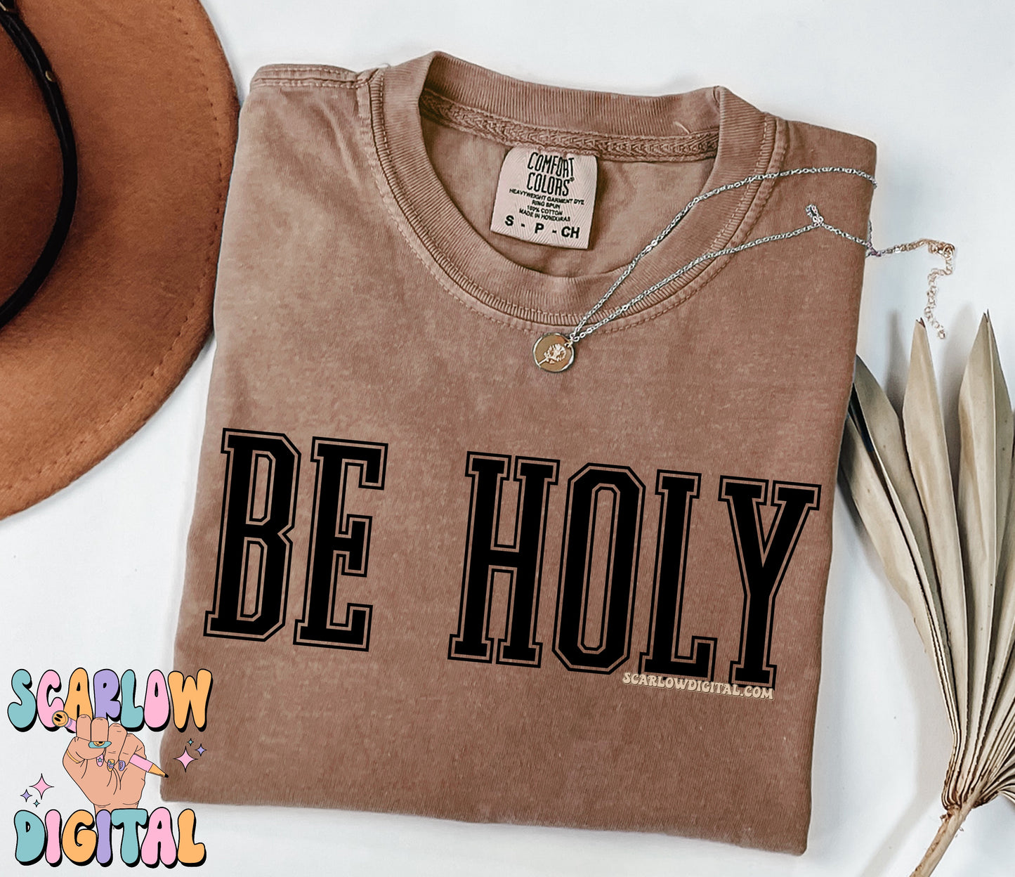 Be Holy PNG Digital Design